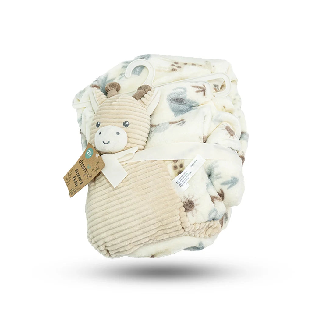 Giraffe - Dream Gro Stuff Toy Blanket