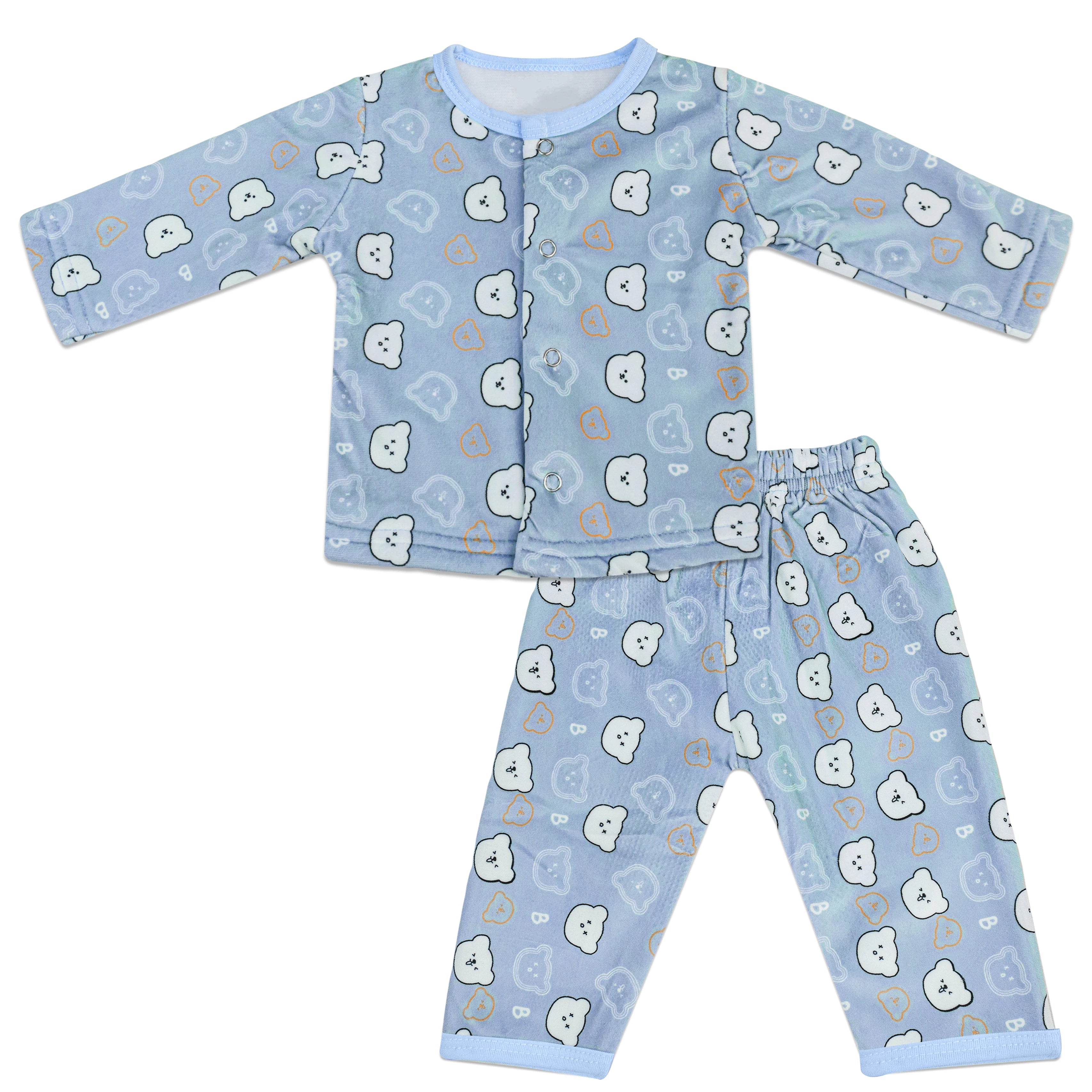 Baby Fleece Suit – Cozy Bear Design