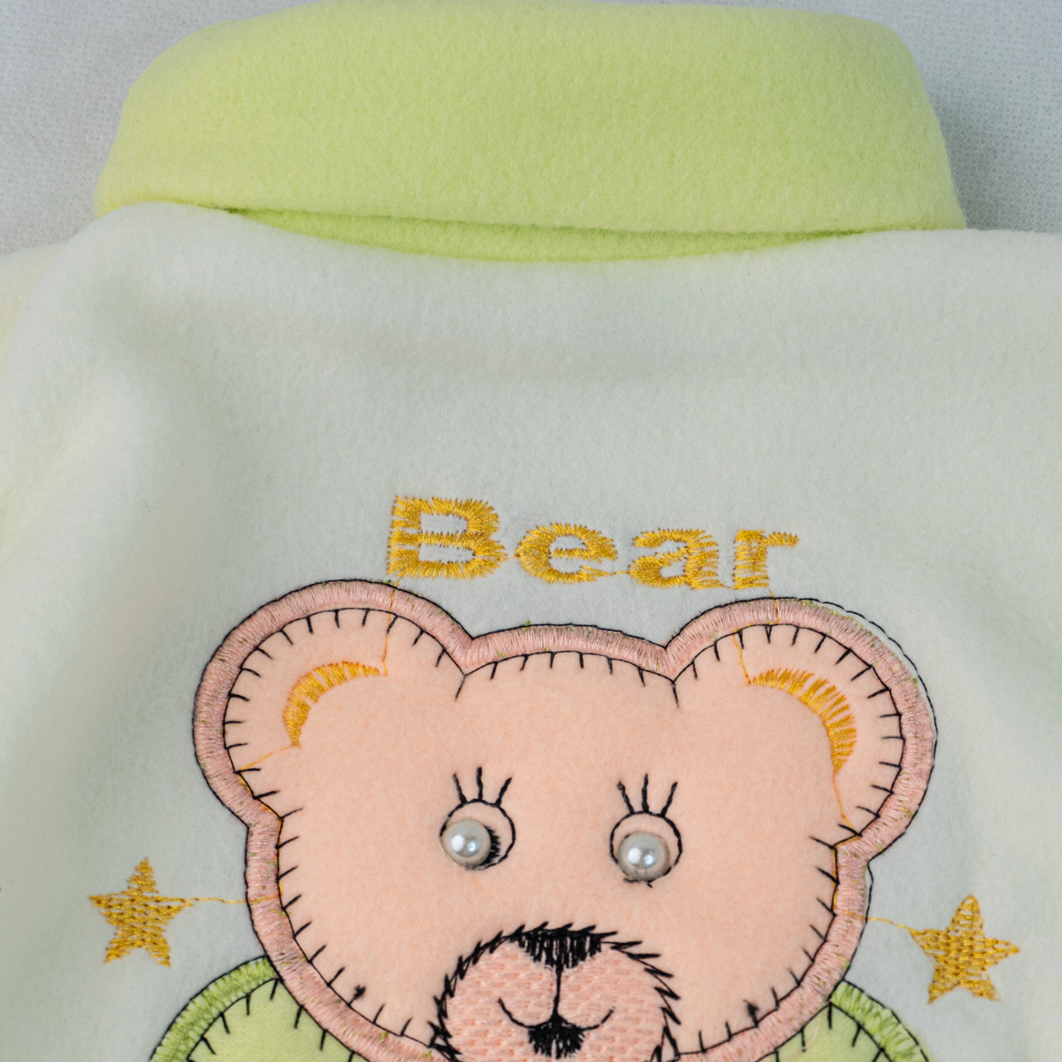 New born Fleece Suit with Cap - 3-Piece Set