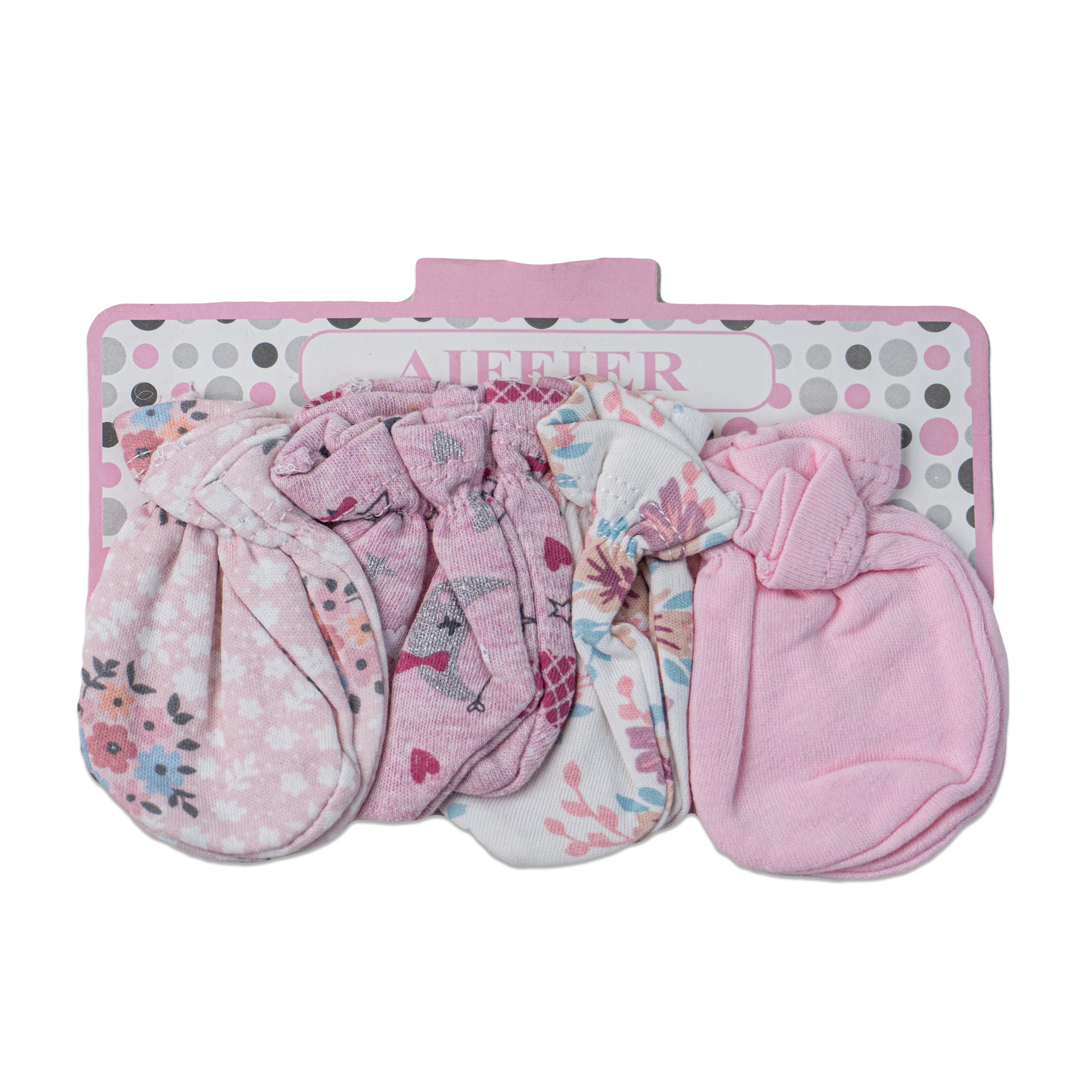 Baby Mitten Set Pack of 4 - New Born