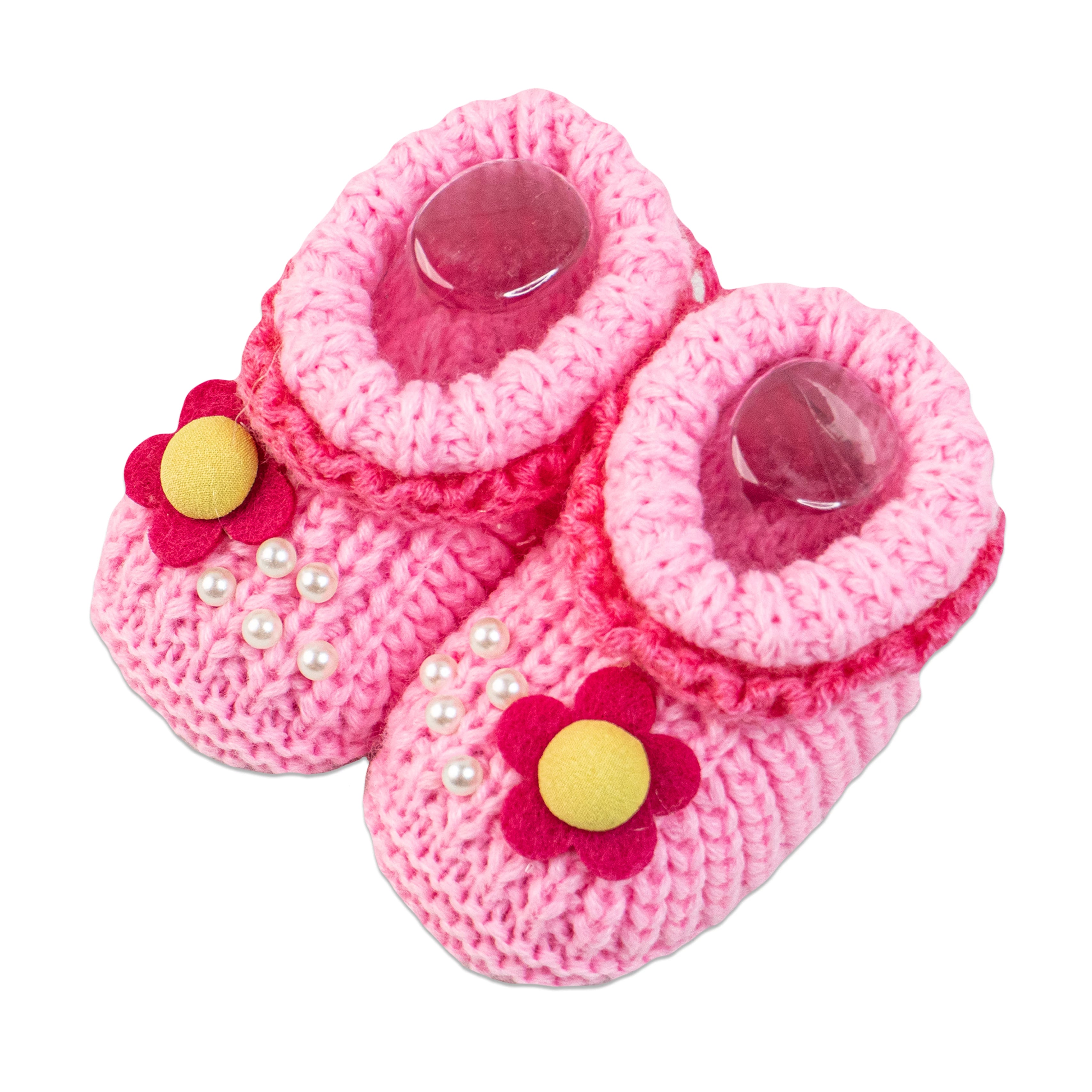 Jing Yang Wool Baby Booties