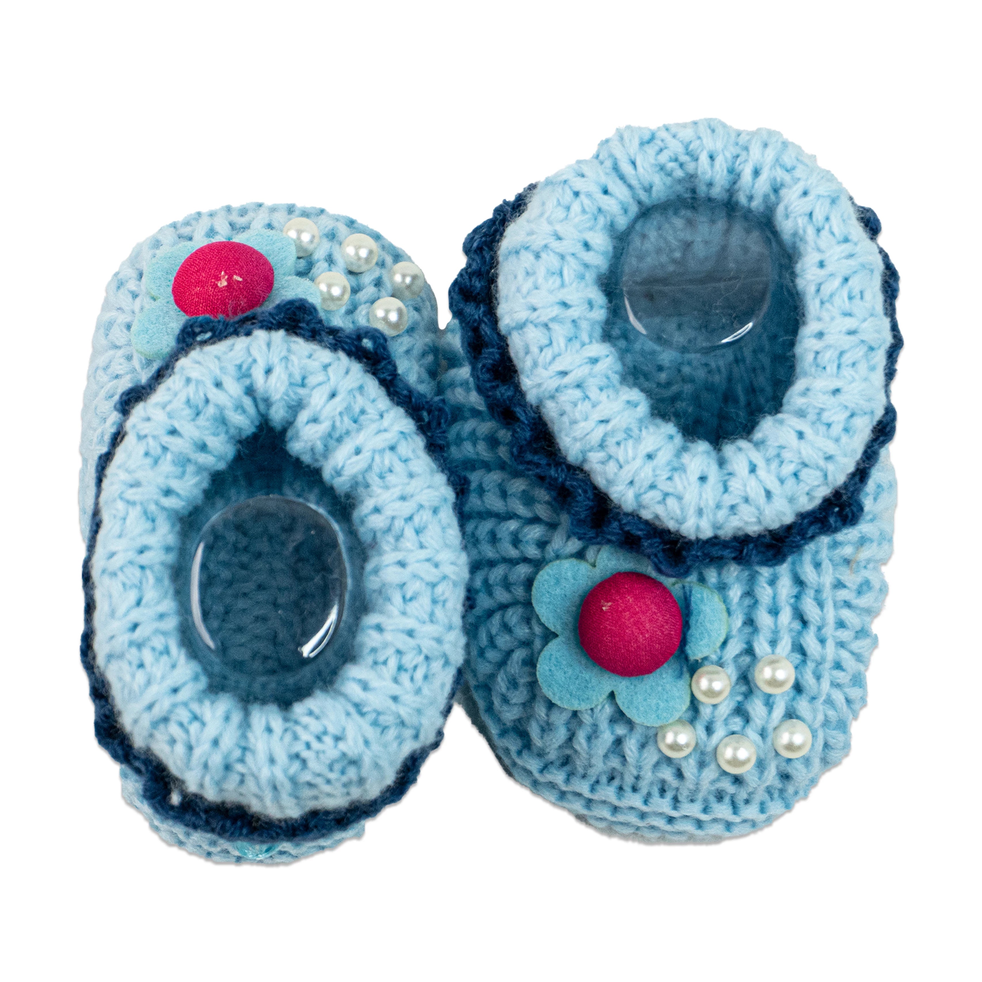 Jing Yang Wool Baby Booties