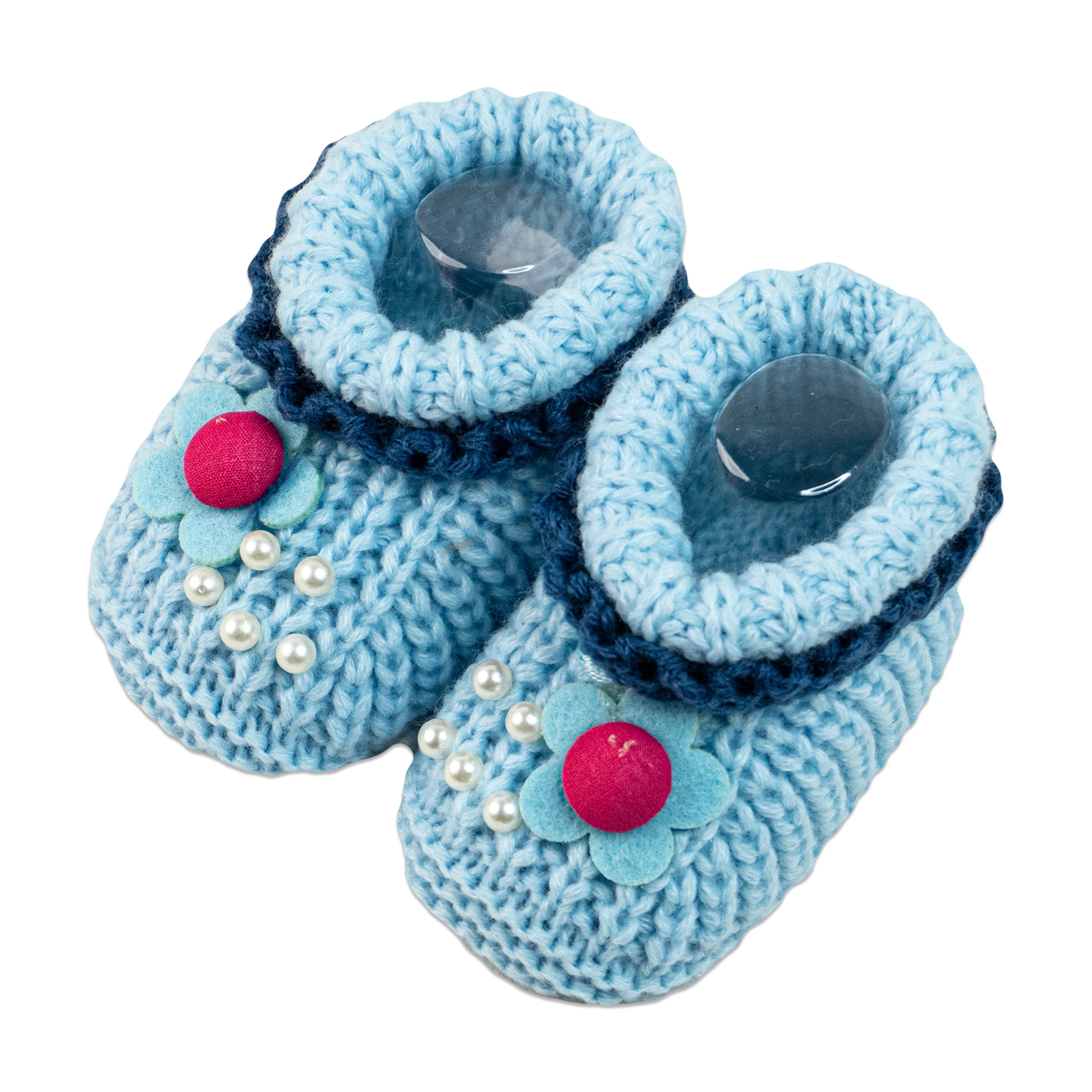 Jing Yang Wool Baby Booties