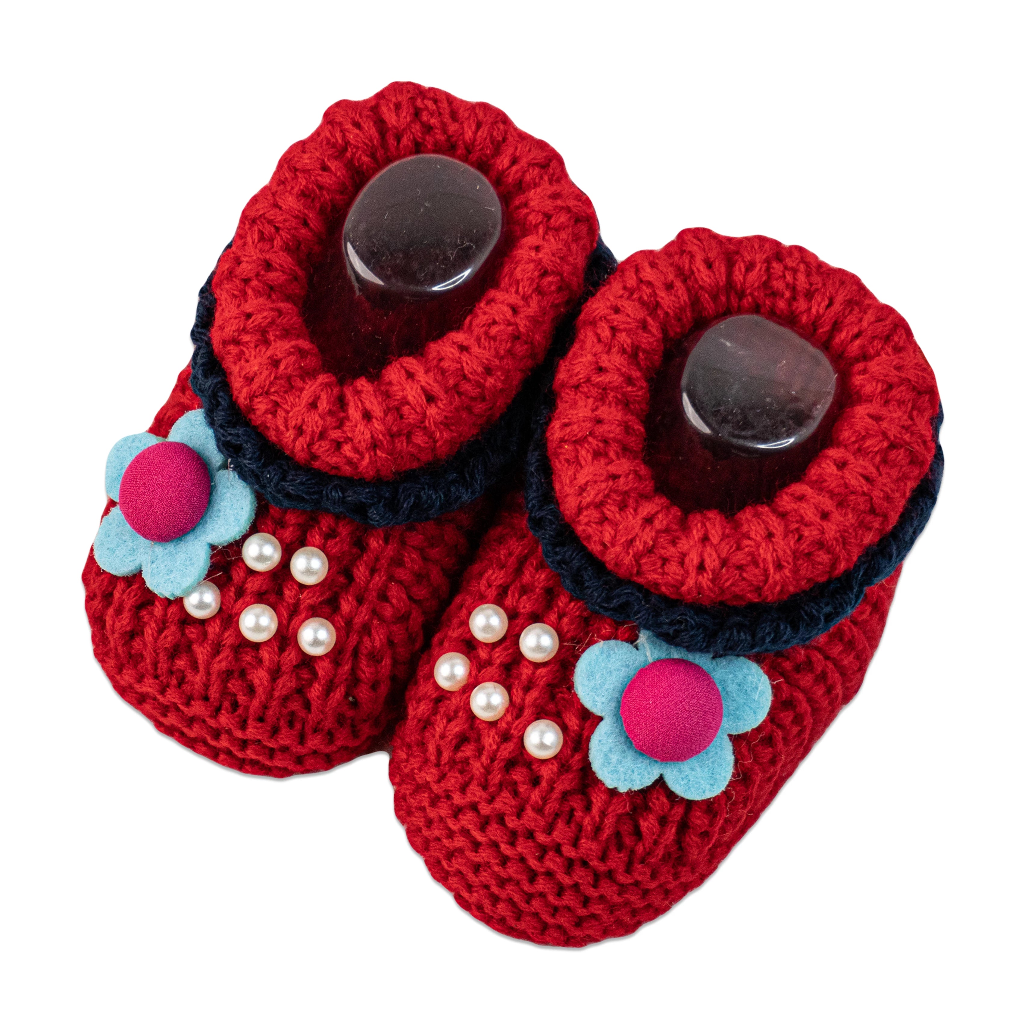 Jing Yang Wool Baby Booties