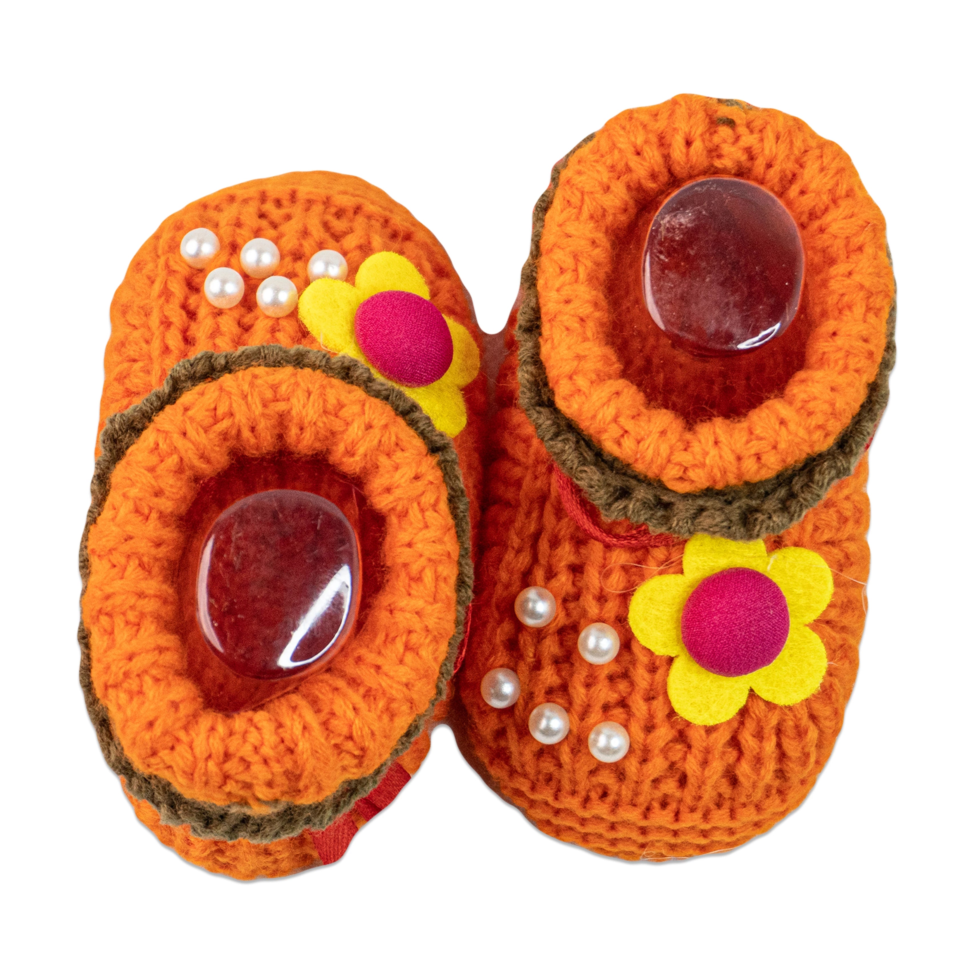 Jing Yang Wool Baby Booties