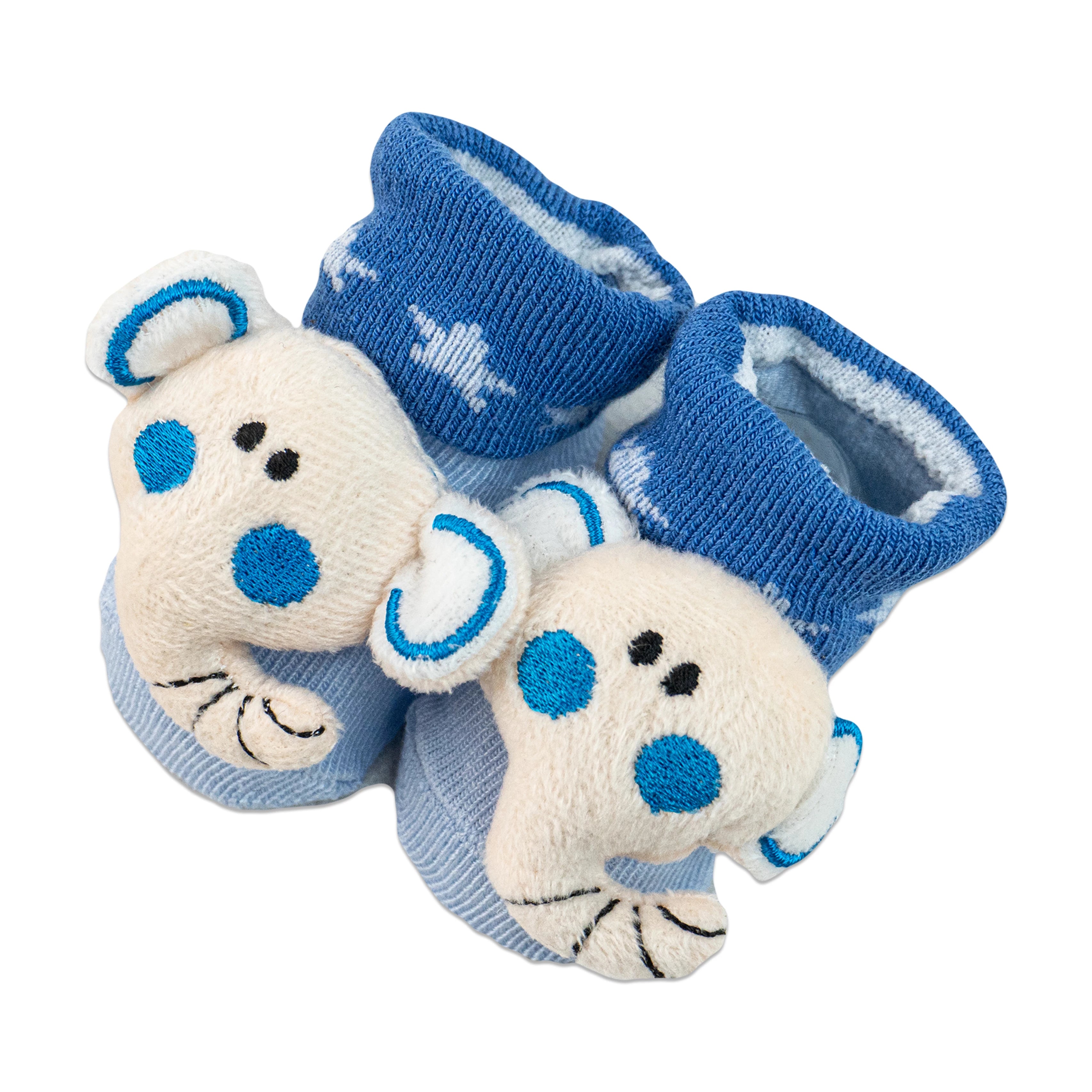 Baby Rattle Booties – Soft and Fun for Little Feet