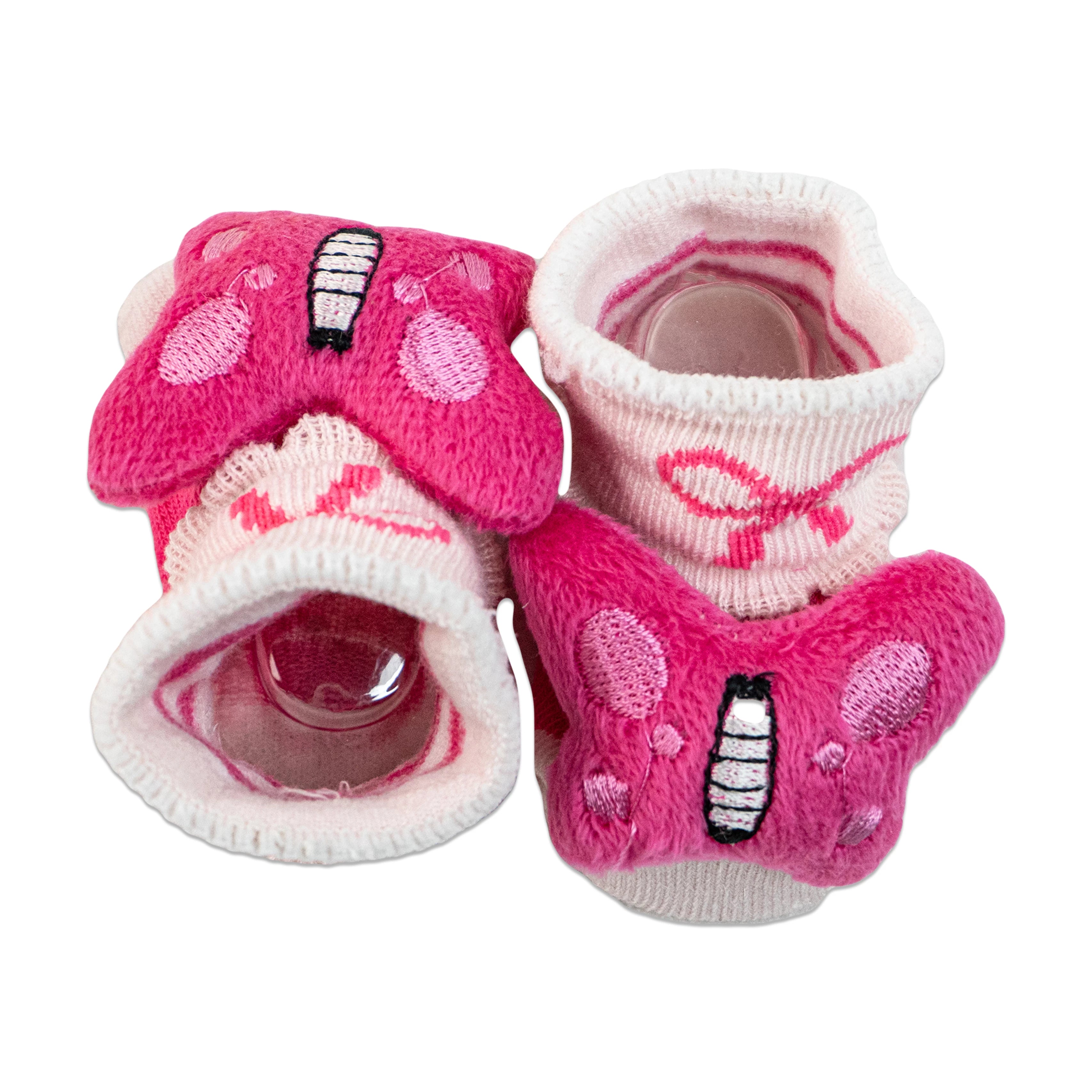 Baby Rattle Booties – Soft and Fun for Little Feet