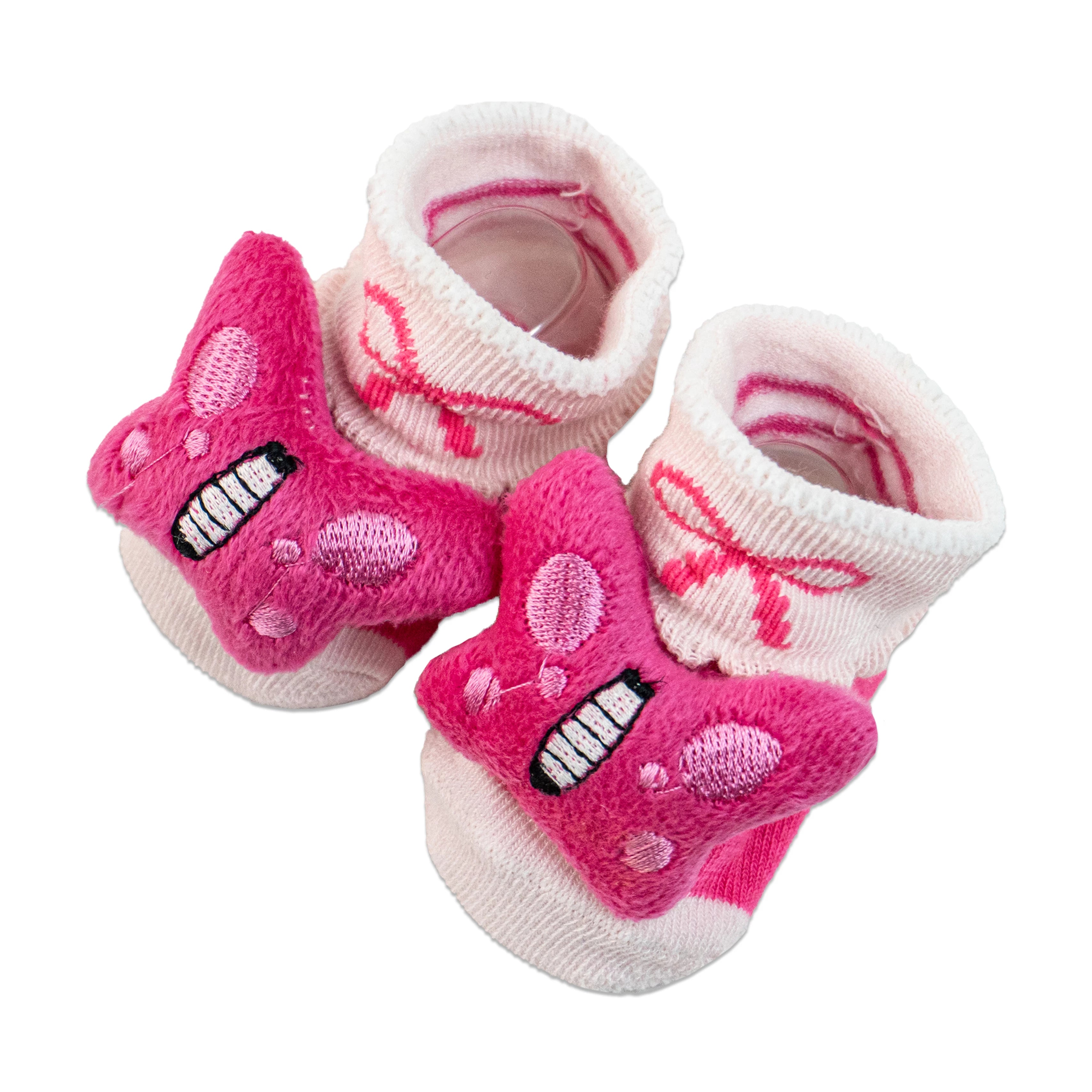 Baby Rattle Booties – Soft and Fun for Little Feet