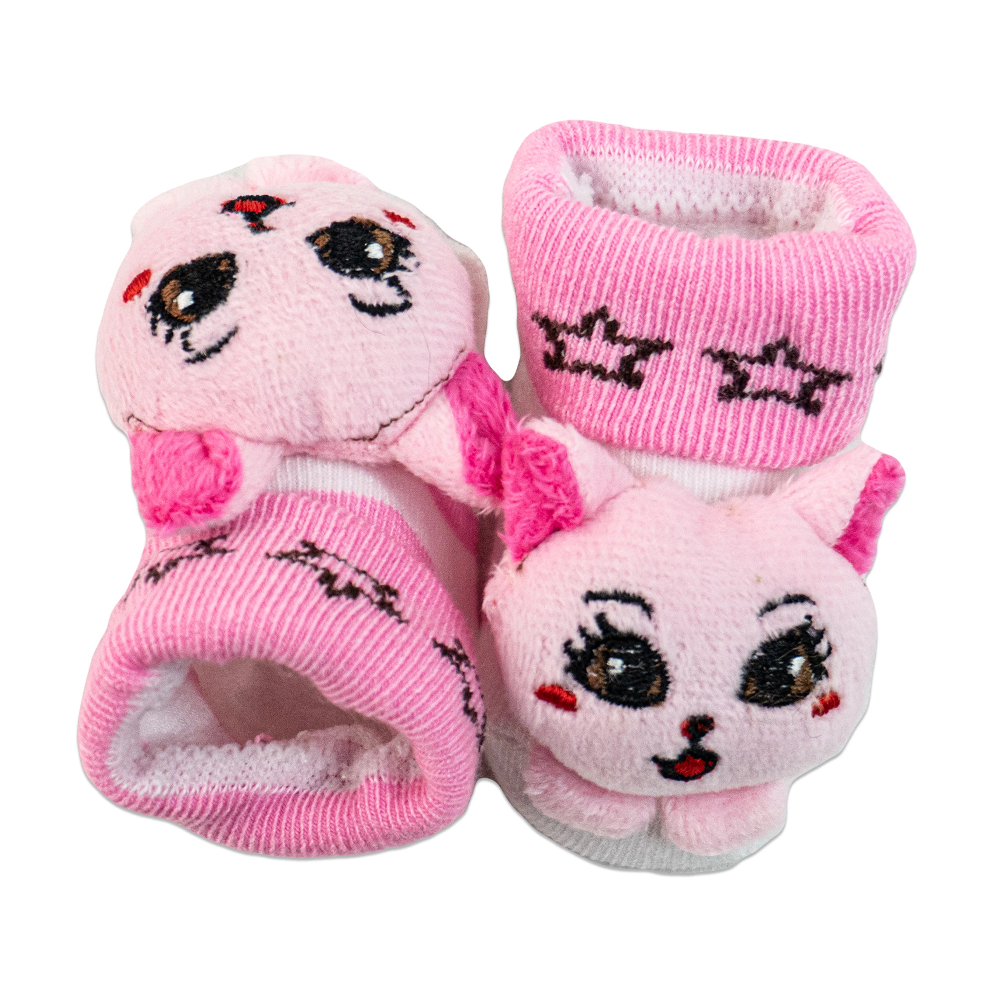 Baby Rattle Booties – Soft and Fun for Little Feet