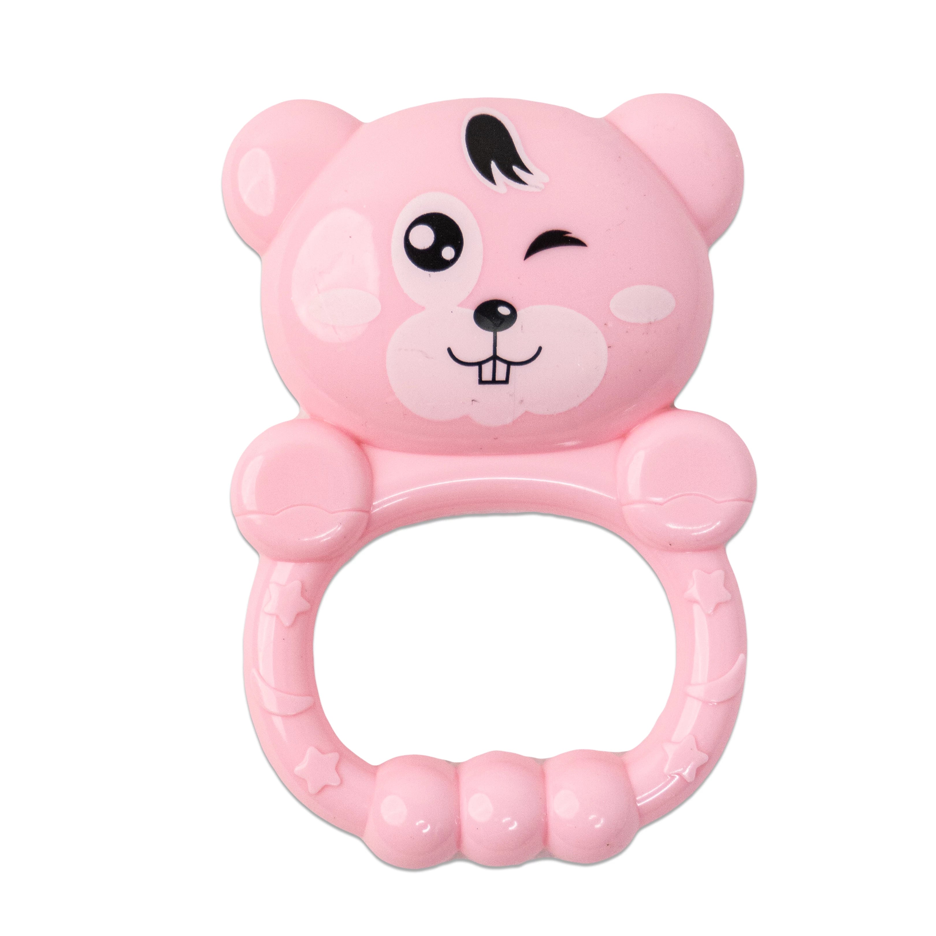 Baby Rattle Teether Set - Pack of 5 | Safe & Fun Baby Toys for Teething Relief