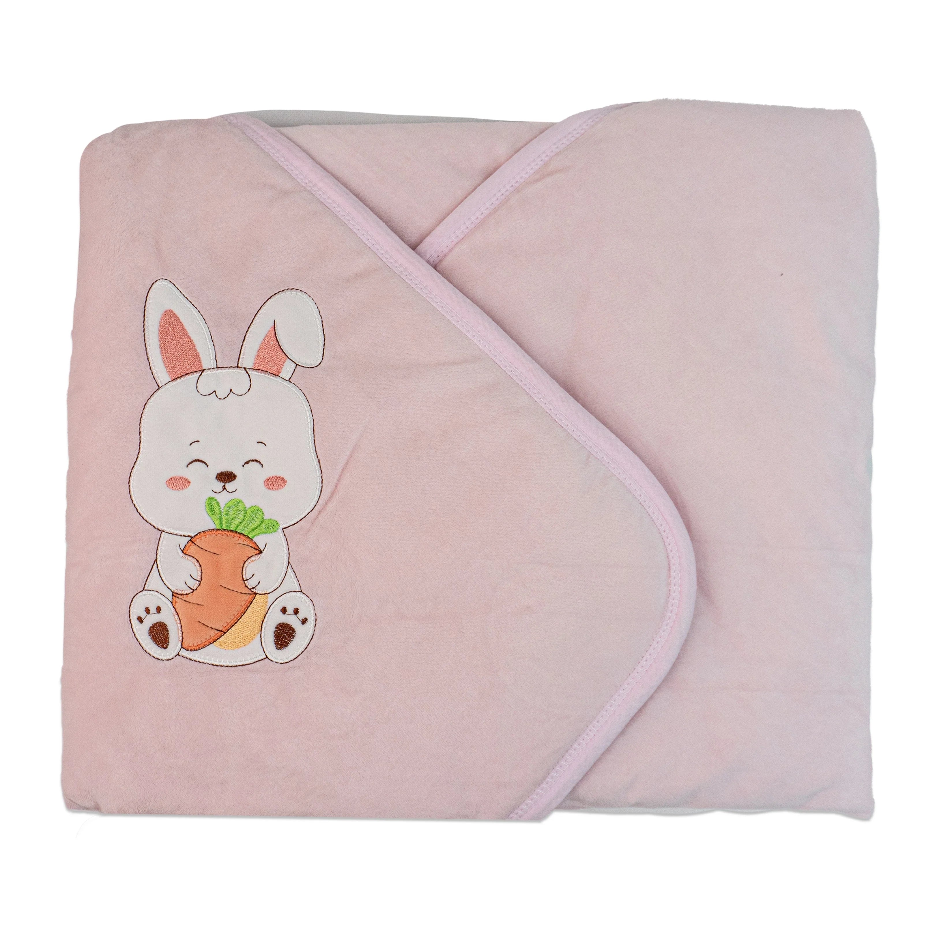 Rabbit Hooded Quilted Sleeping Bag with Belt – Cozy Comfort for Little Ones