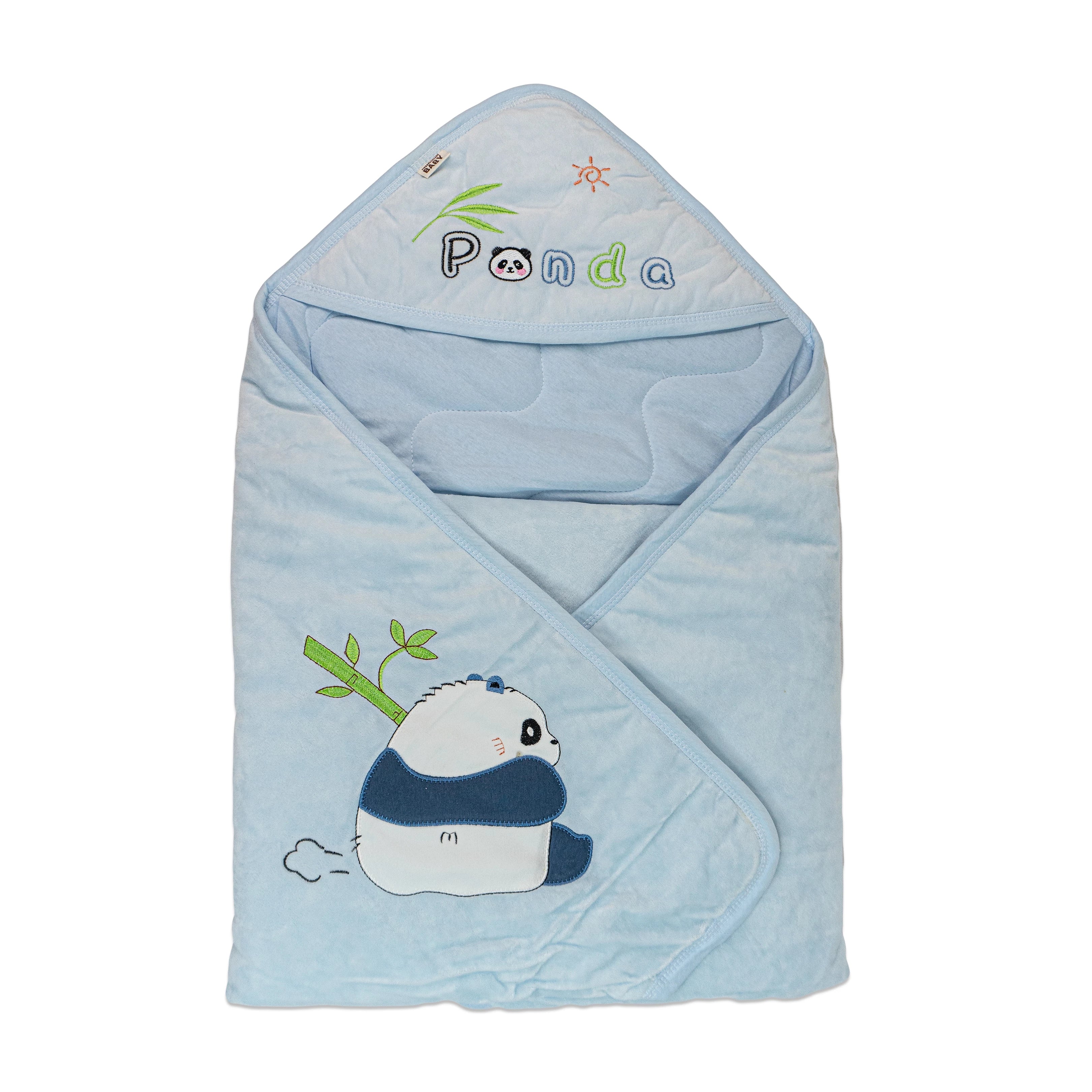 Rabbit Hooded Quilted Sleeping Bag with Belt – Cozy Comfort for Little Ones