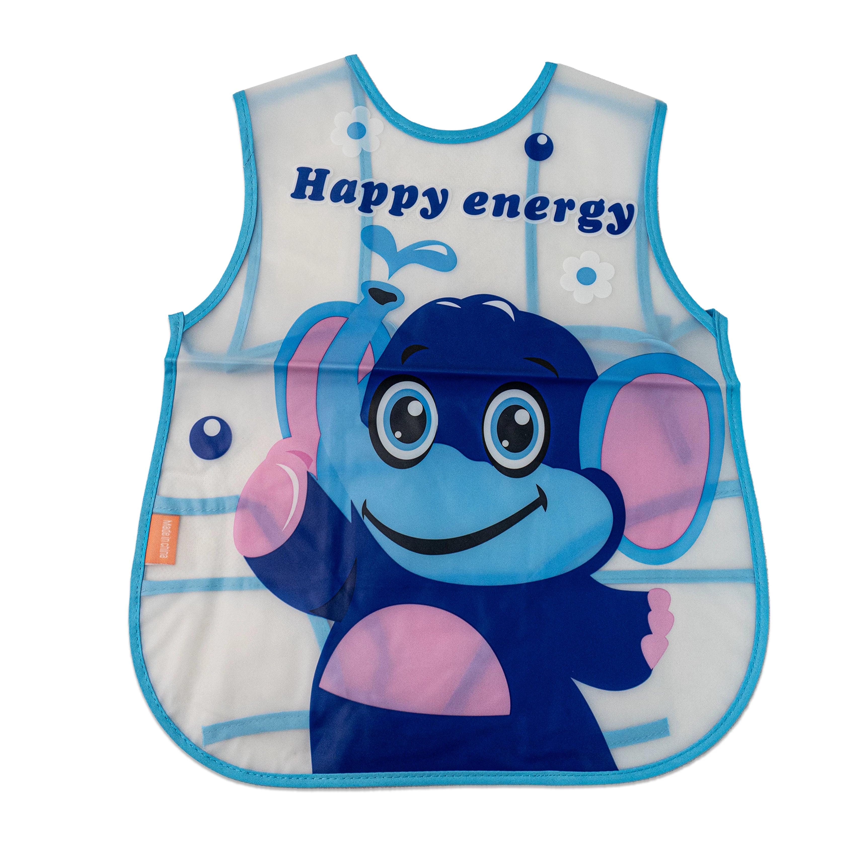 Tie-able Lace Plastic Bib – Easy to Adjust and Clean