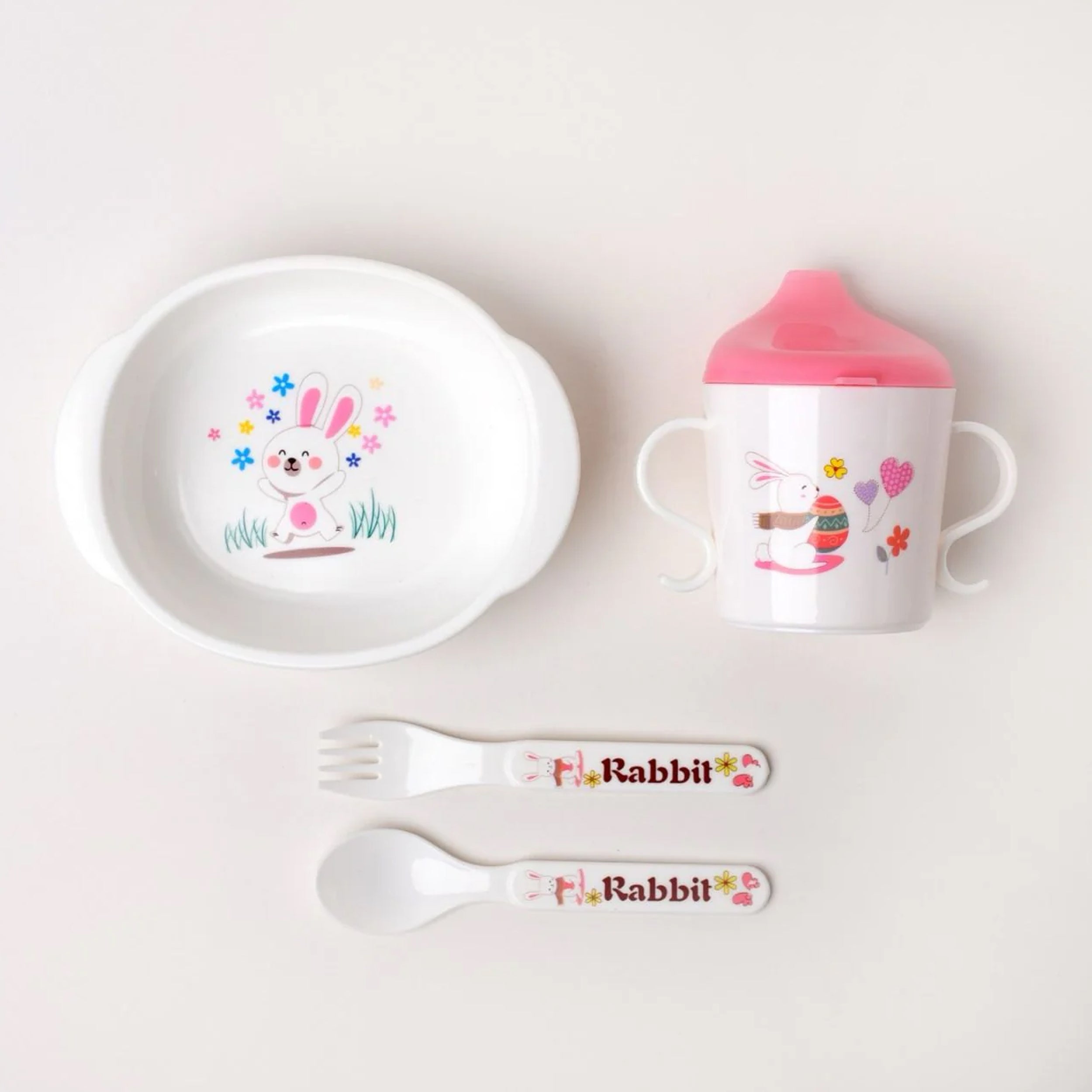 Baby Bowel, Bottle Spoon and Fork Set