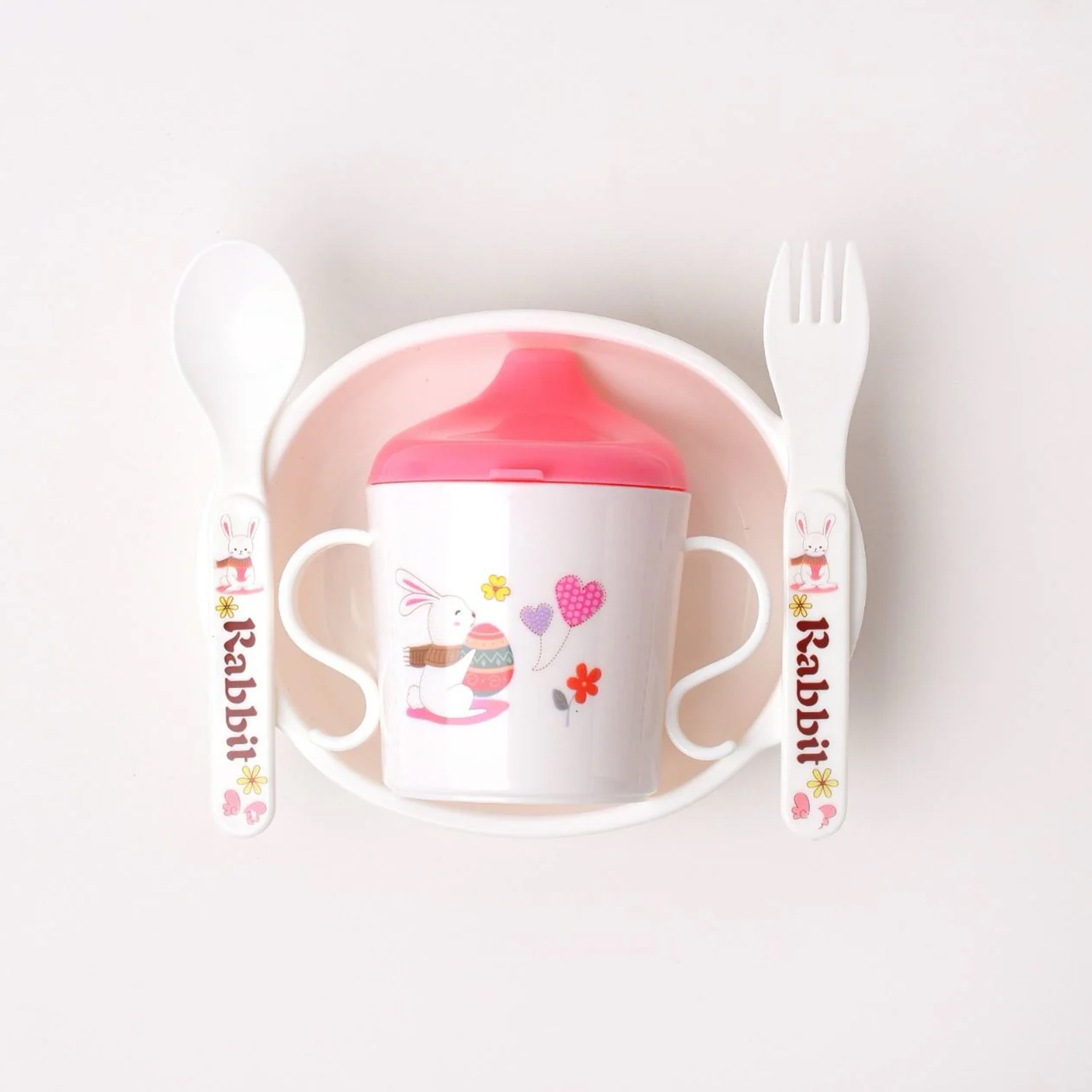 Baby Bowel, Bottle Spoon and Fork Set