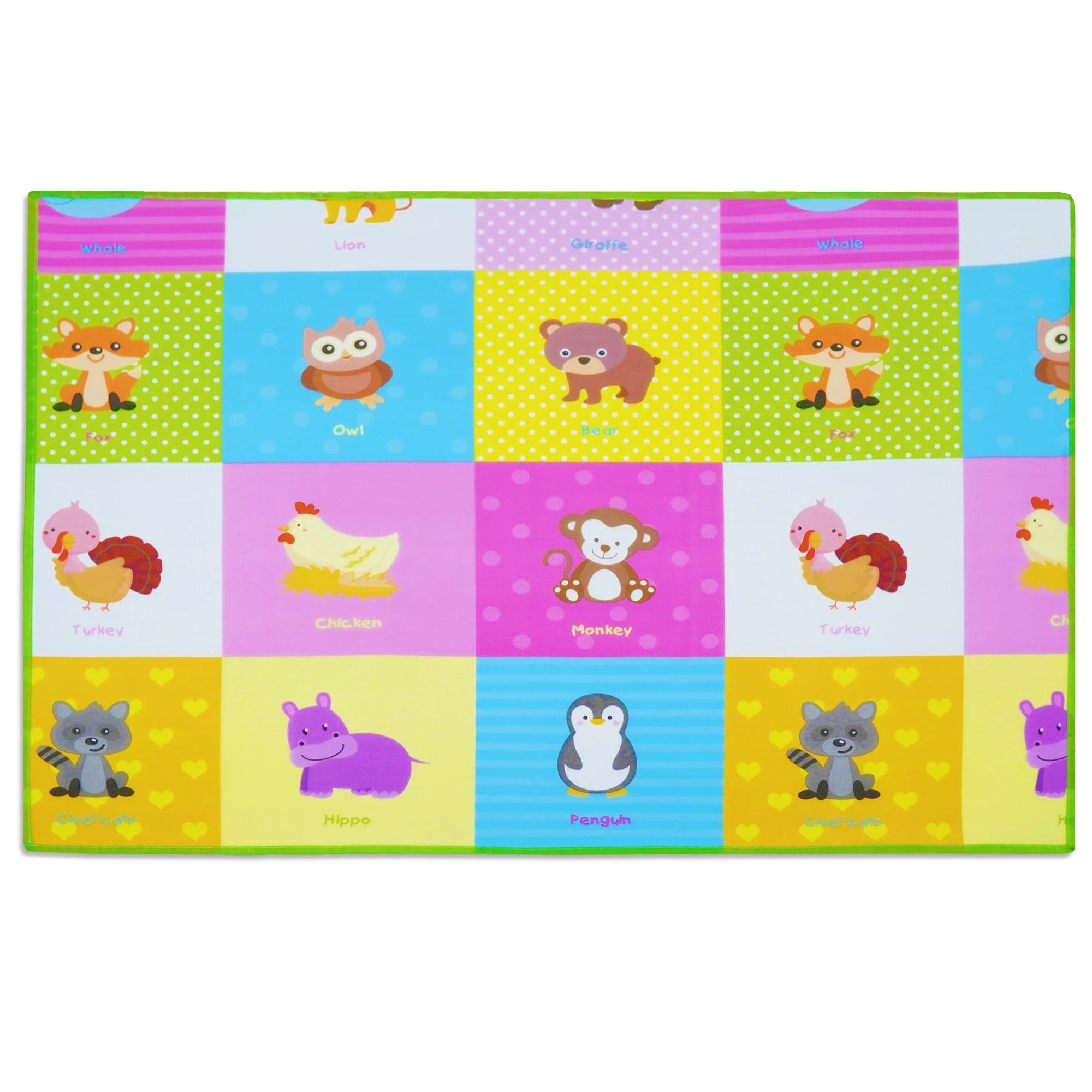 Pearl Cotton Folding Baby Anti-Fall Crawling Mat