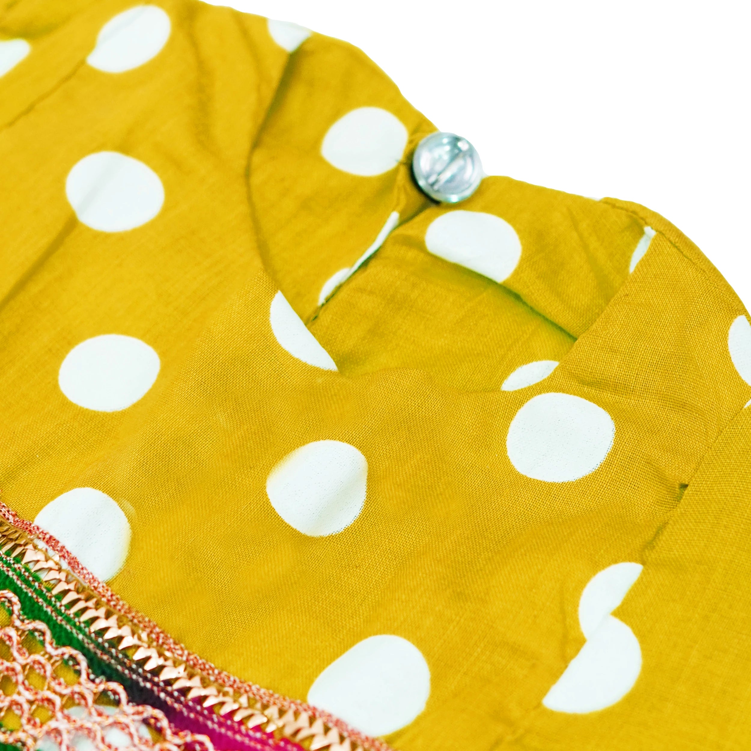 Polka Dot Girls’ 2-Piece Frock Set