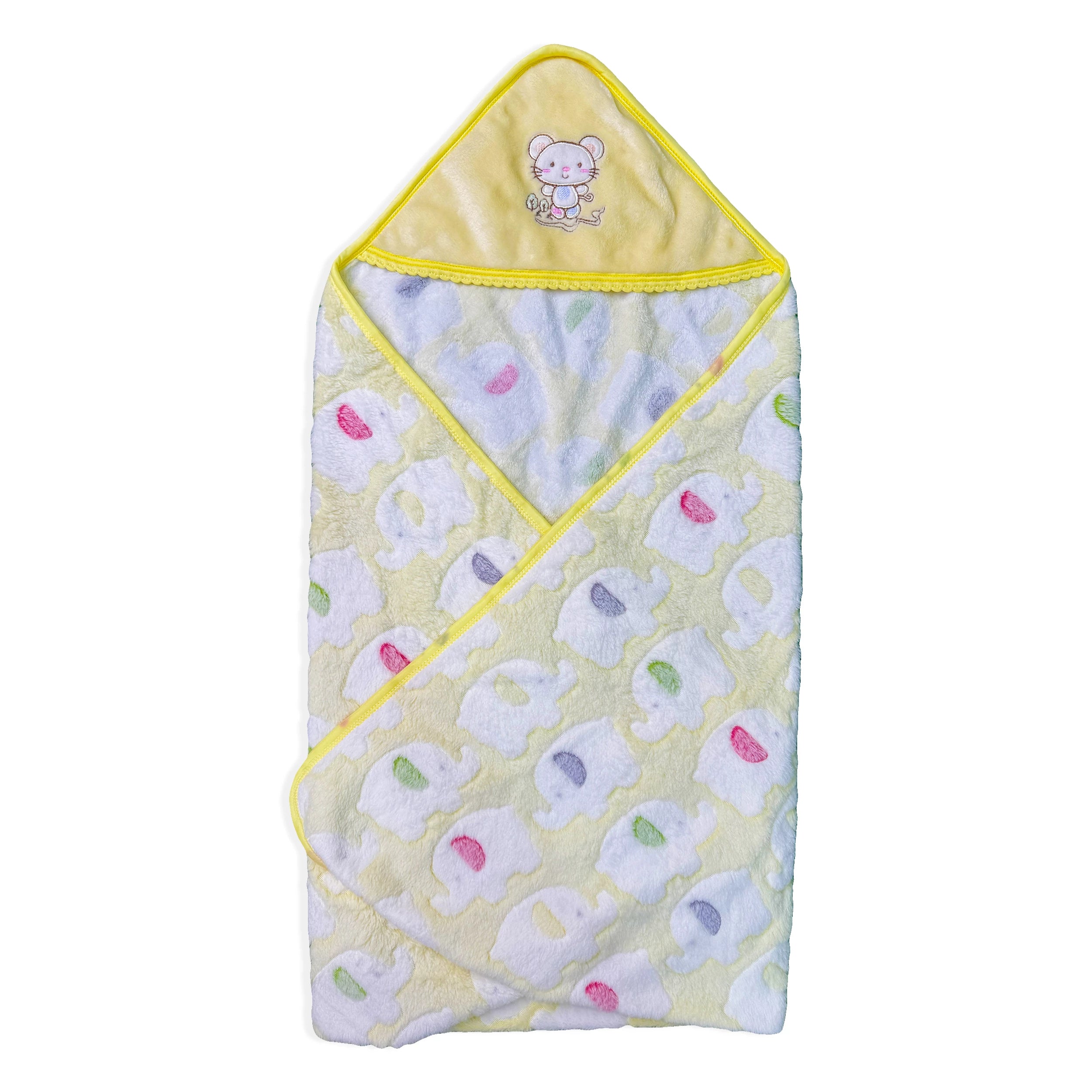 Baby Hooded Blanket – New Born