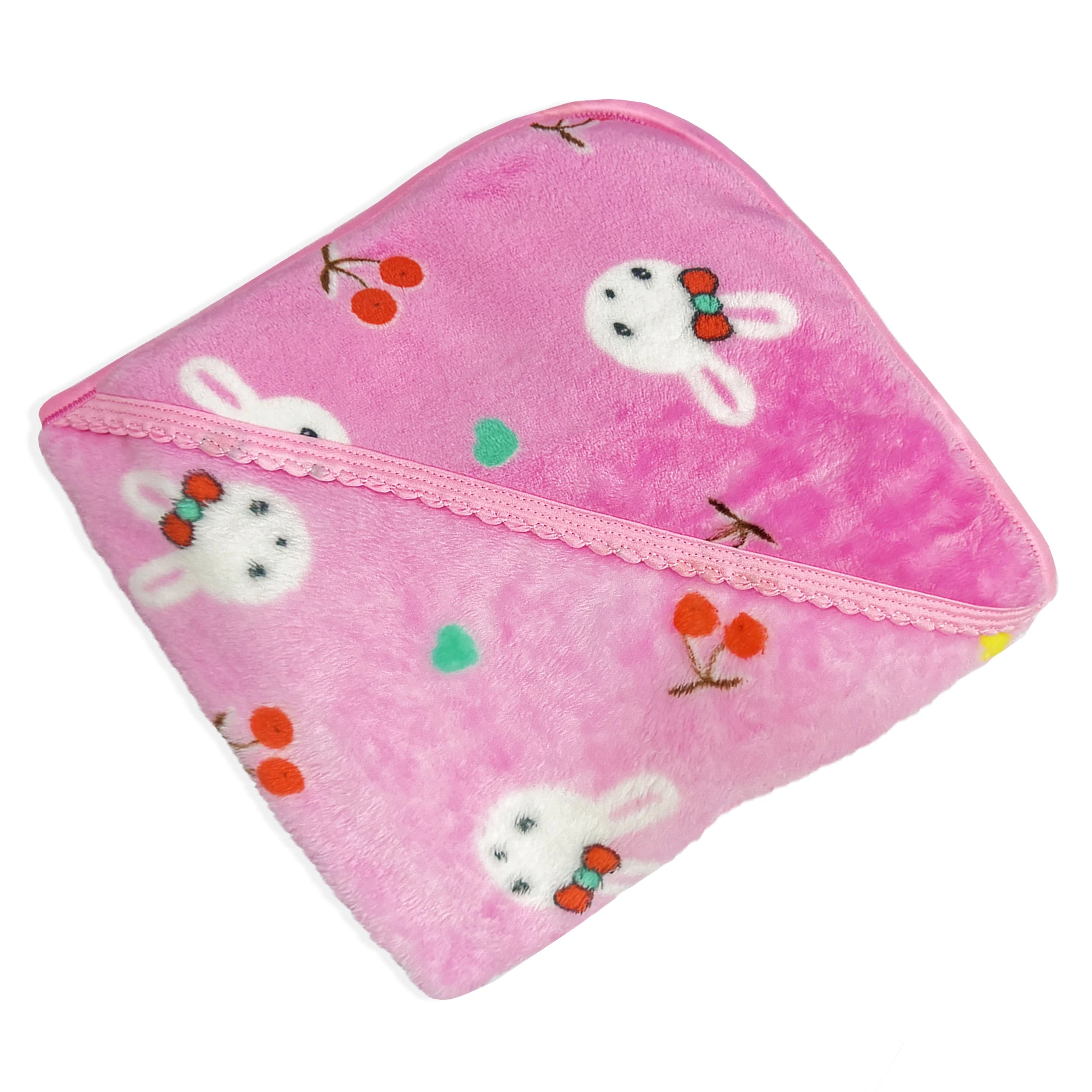 Baby Hooded Blanket – Soft & Cozy Cat Design for New Born