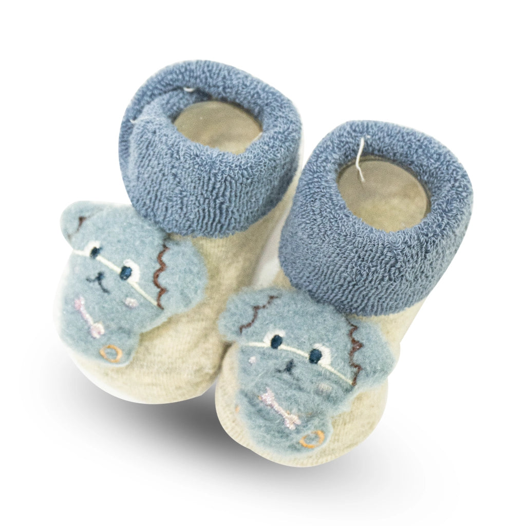 Sunny Star Towel Socks - New Born