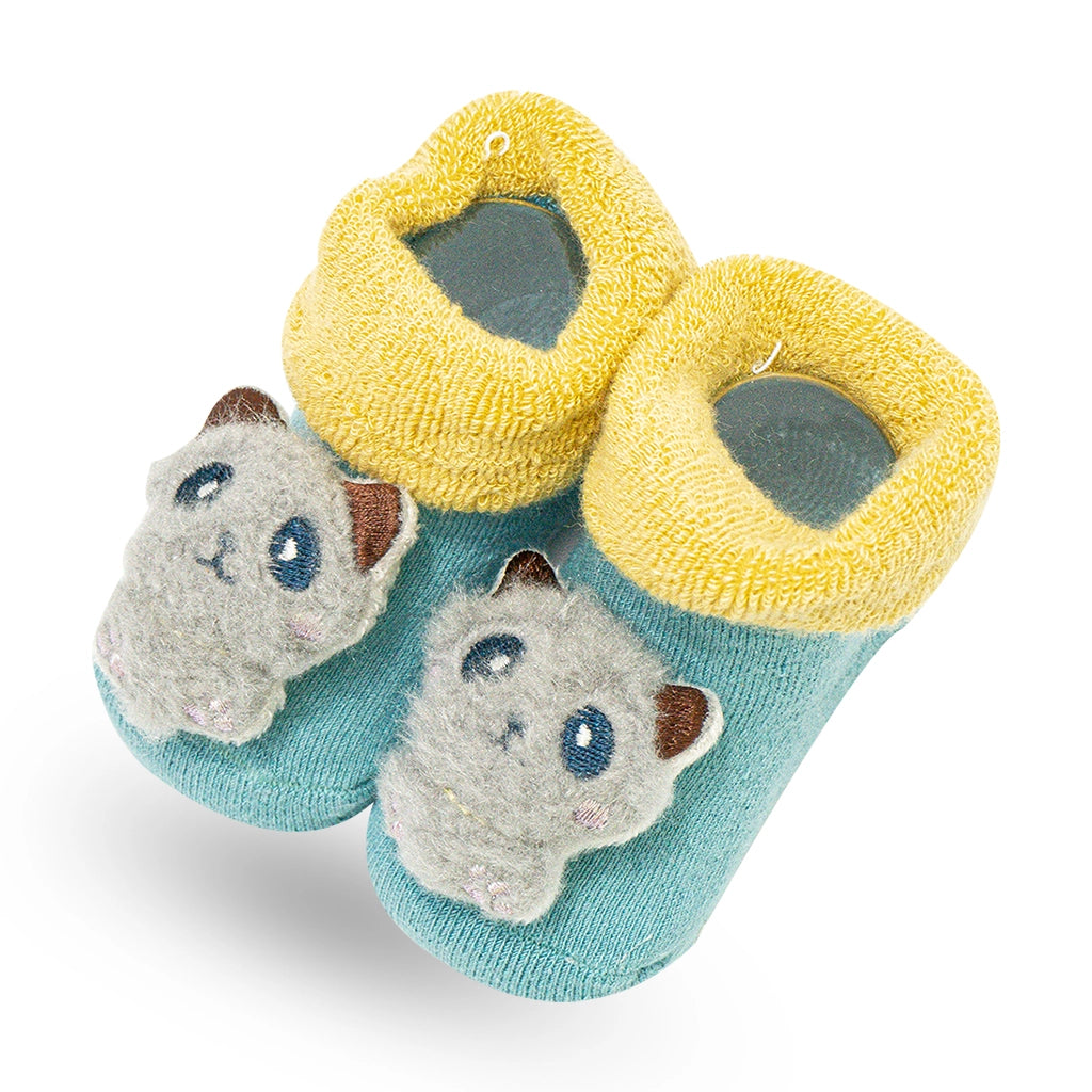 Sunny Star Towel Socks - New Born