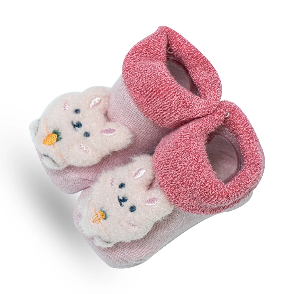 Sunny Star Towel Socks - New Born