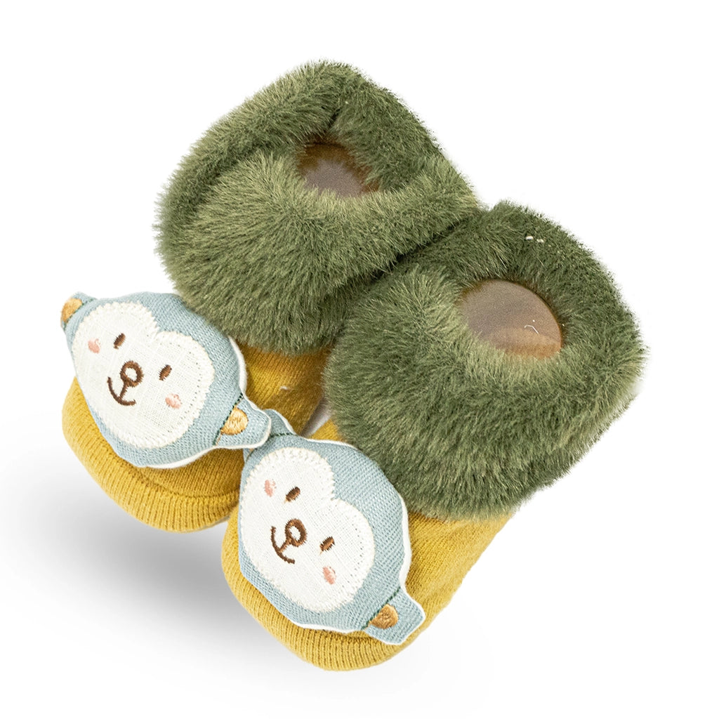 Sunny Star Towel Socks - New Born