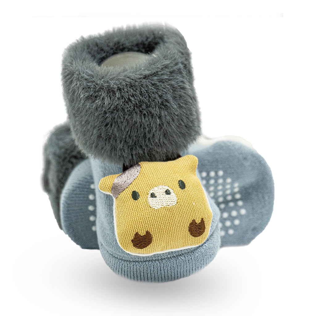 Sunny Star Towel Socks - New Born