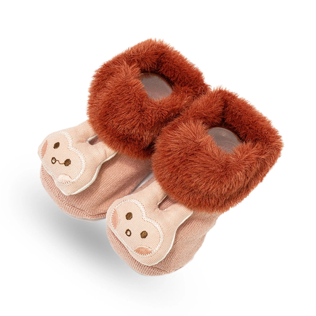 Sunny Star Towel Socks - New Born