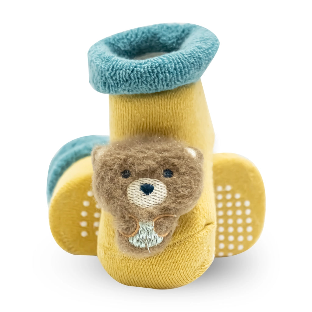 Sunny Star Towel Socks - New Born