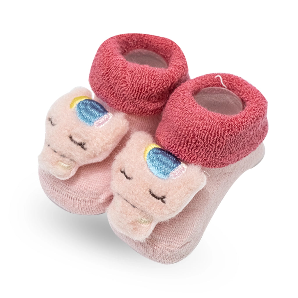 Sunny Star Towel Socks - New Born