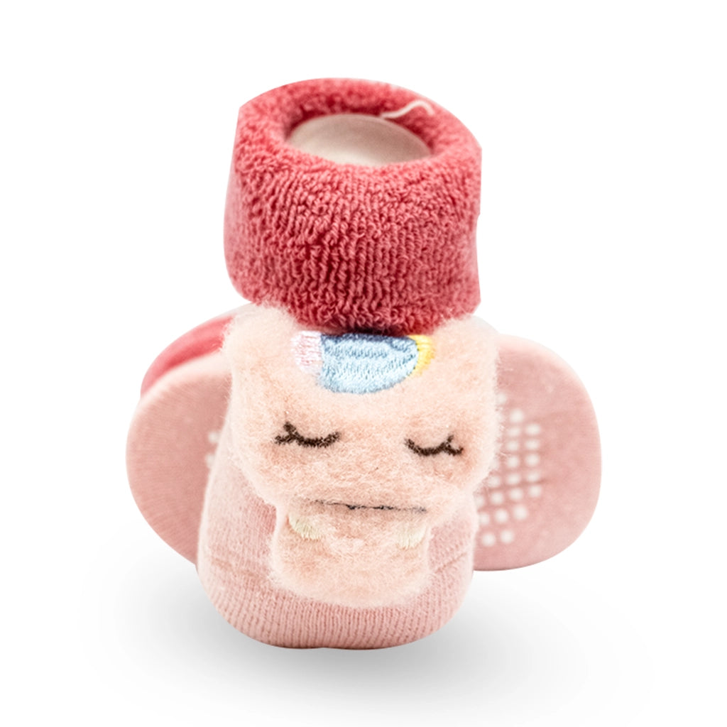 Sunny Star Towel Socks - New Born