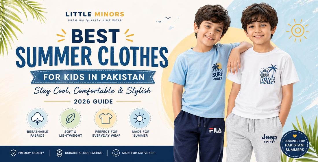 Best Summer Clothes for Kids in Pakistan – Stay Cool & Stylish (2026 Guide)