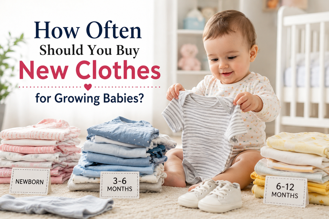 Essential baby wardrobe for growing children