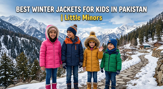Warm hooded puffer jacket for kids – quilted winter jacket