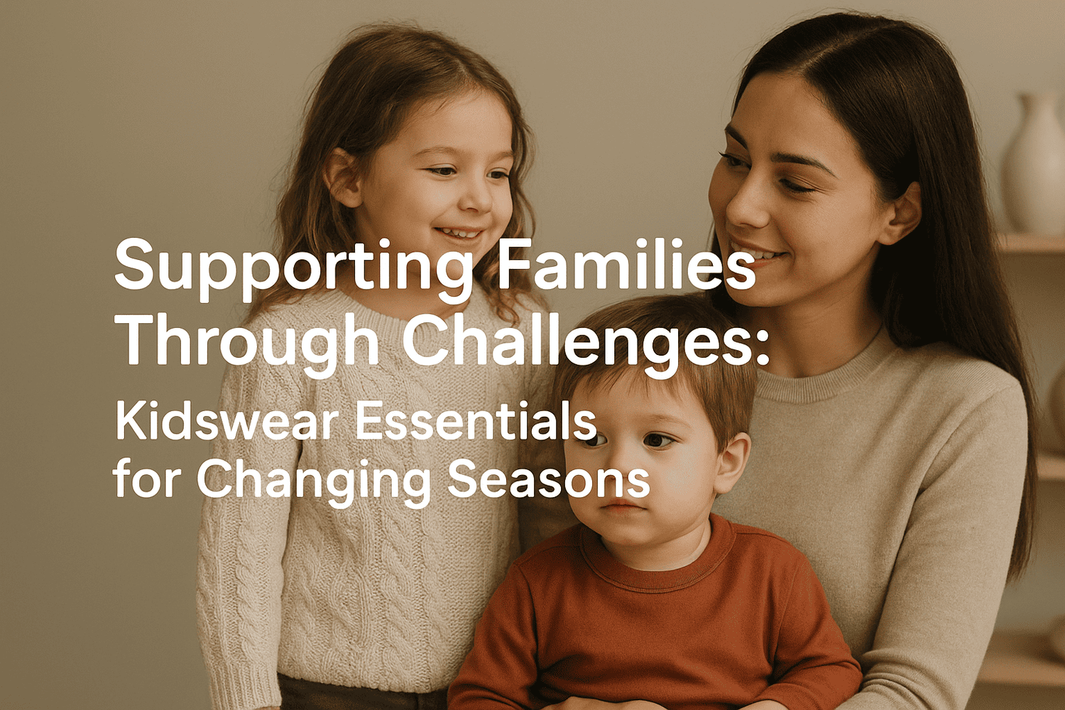 Supporting Families Through Challenges: Kidswear Essentials for Changing Seasons
