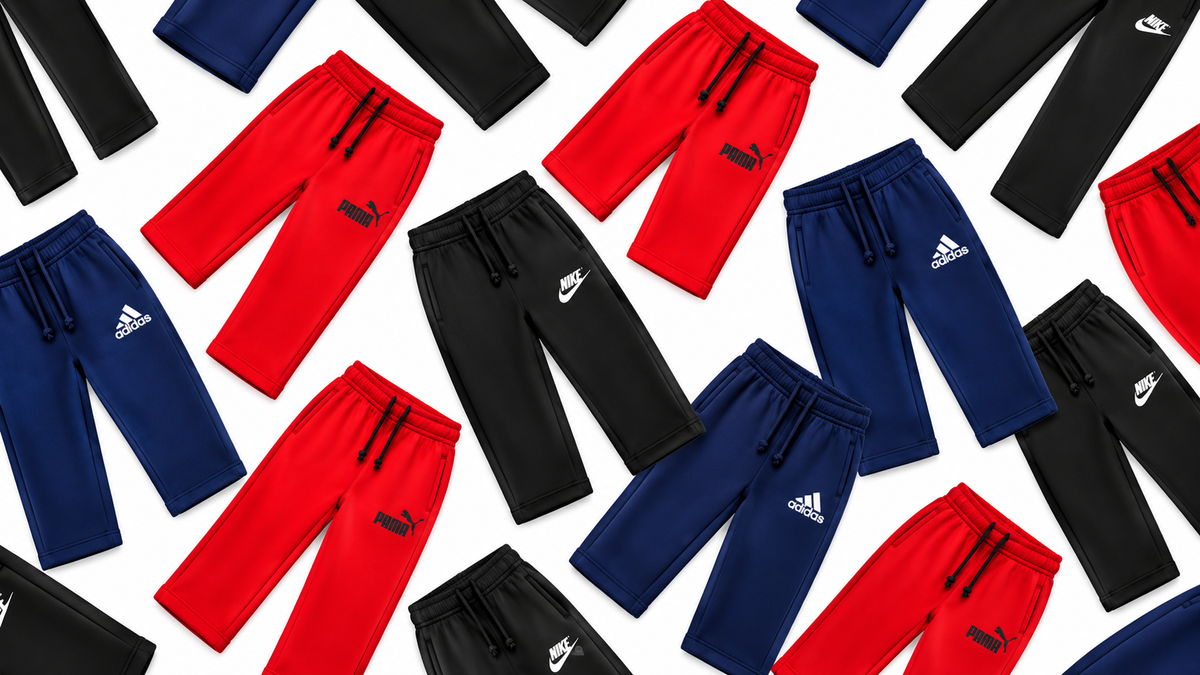kids Fleece Baggy  Trousers