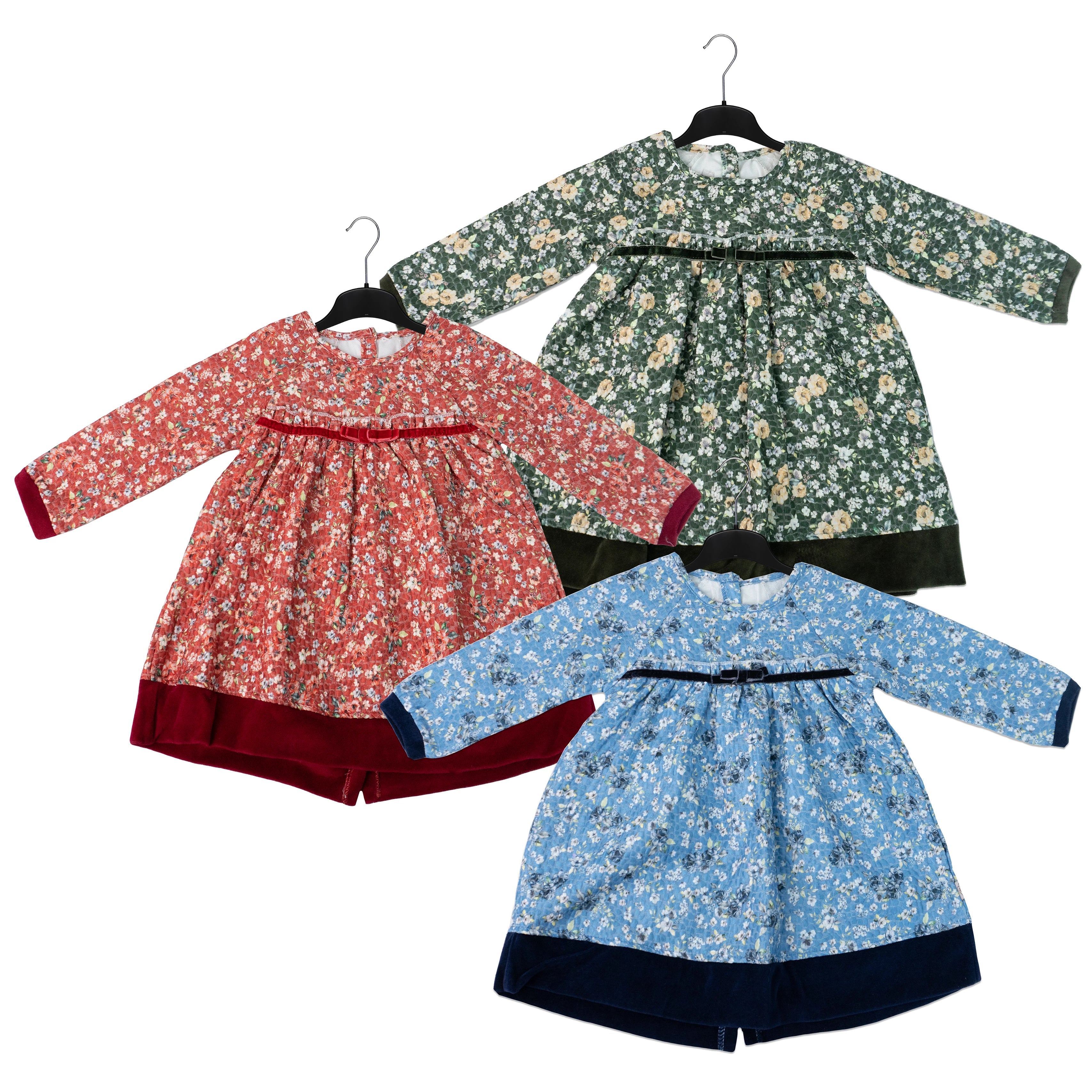 Violet Velvet Frock for Girls – Soft and Elegant