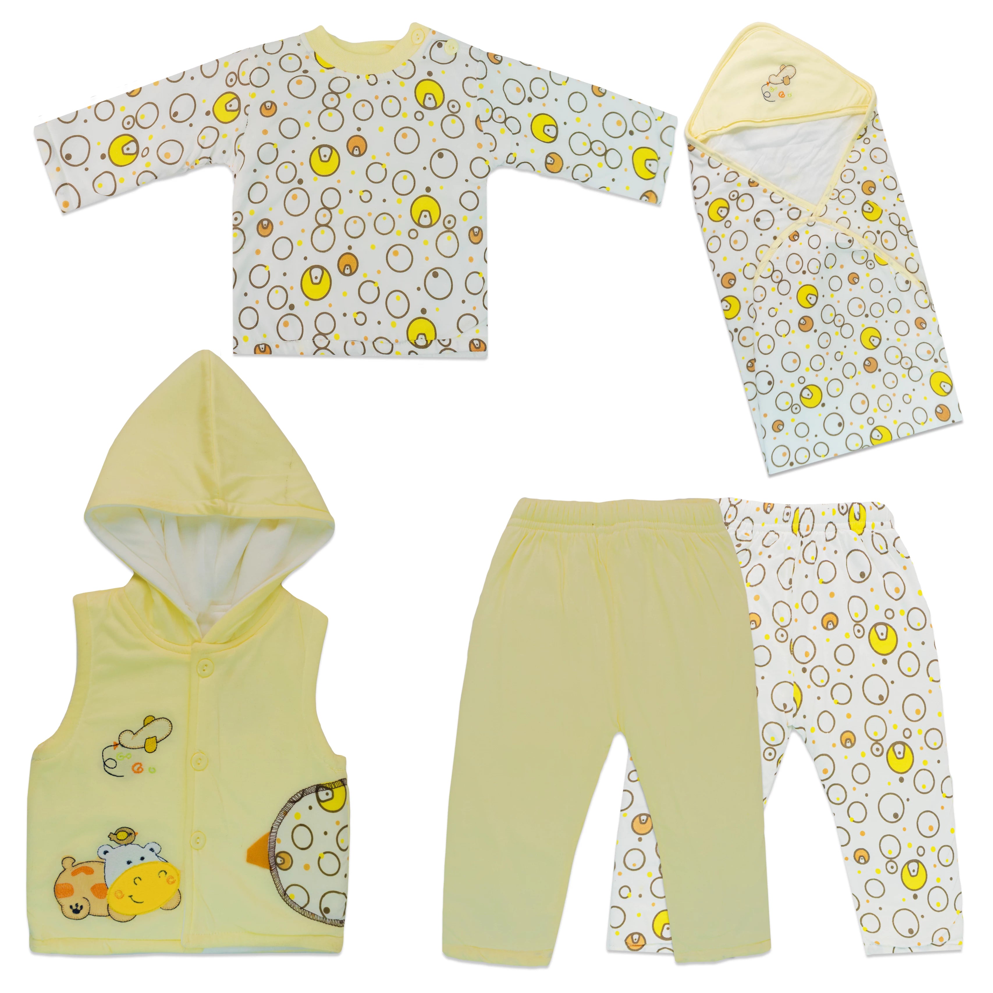 5-Piece Baby Fleece Set – Soft and Warm