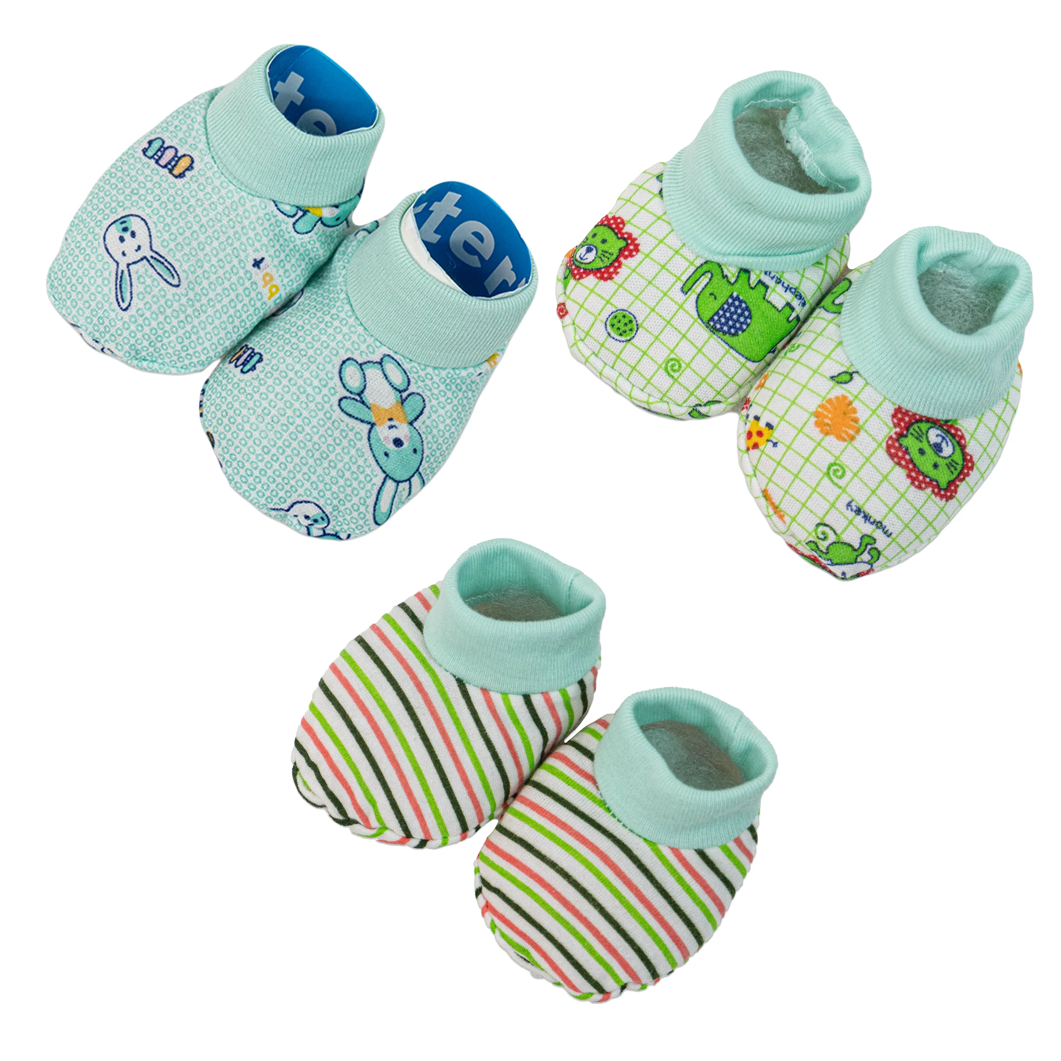 Carter Cotton Booties – Soft and Comfortable for Babies