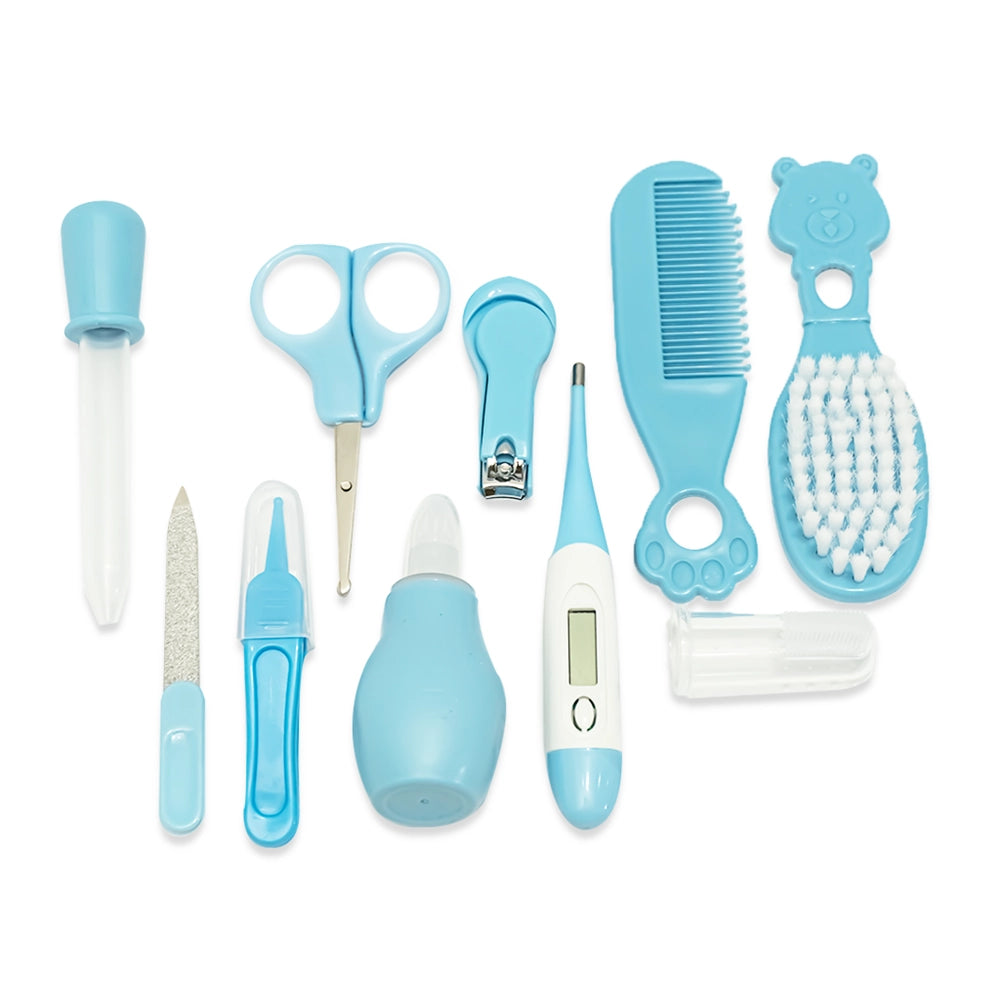 Baby Care Kit 10 Pcs | Baby Grooming Kit - Little Minors