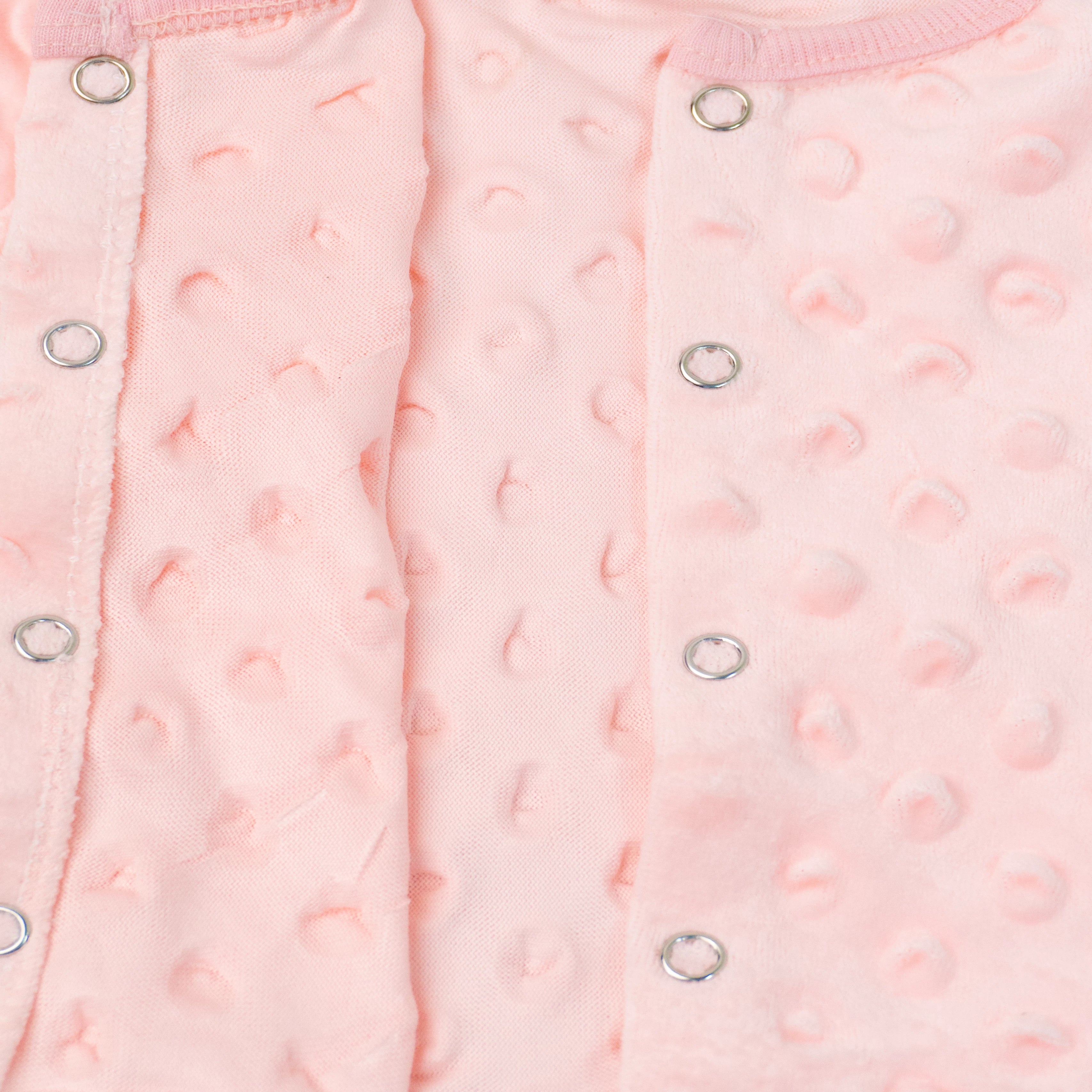Dots Design Fleece Suit - Fun & Cozy