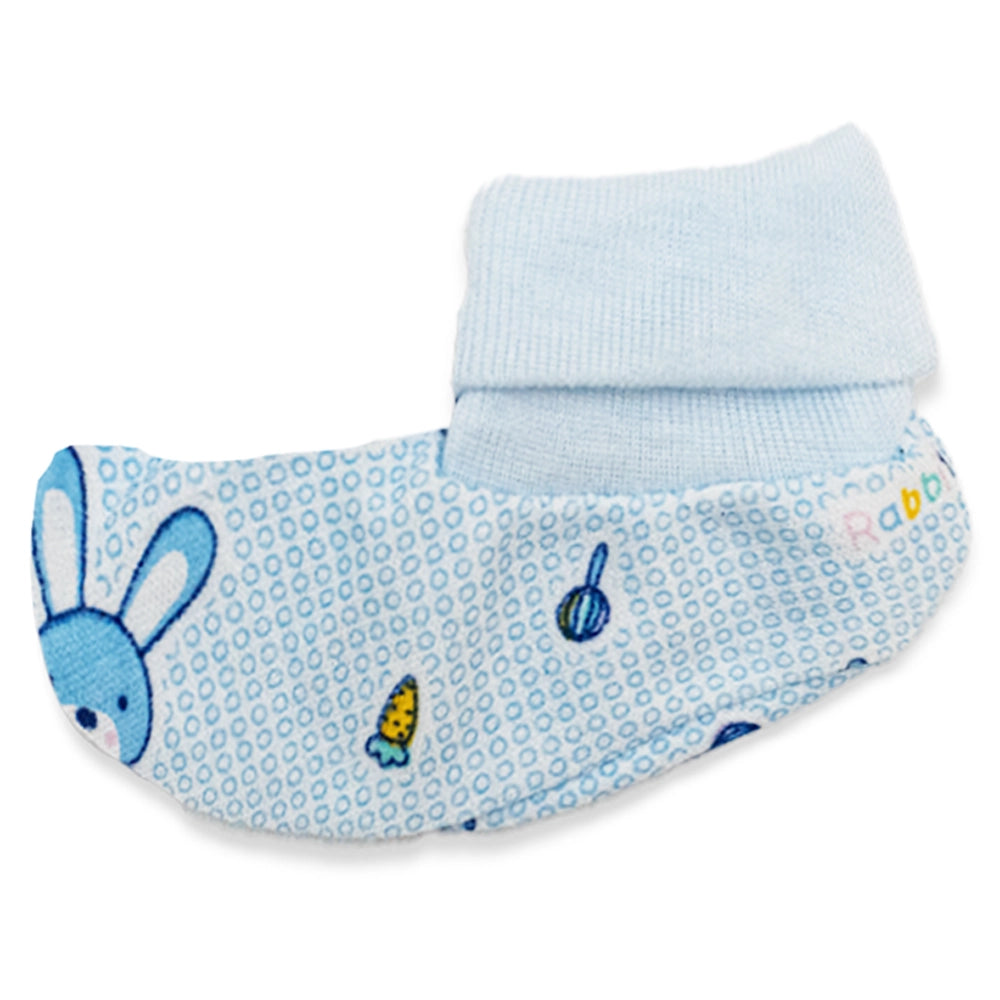 Baby Cotton Cap Set | Soft & Breathable Hat for Newborns and Infants With Mittens and Socks