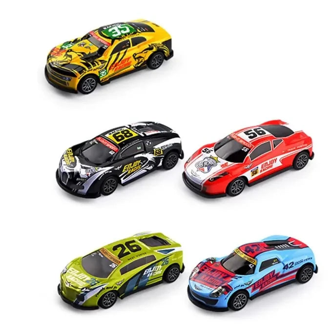 Dinki Toy Car Set – 5 Pcs Mini Vehicles for Kids