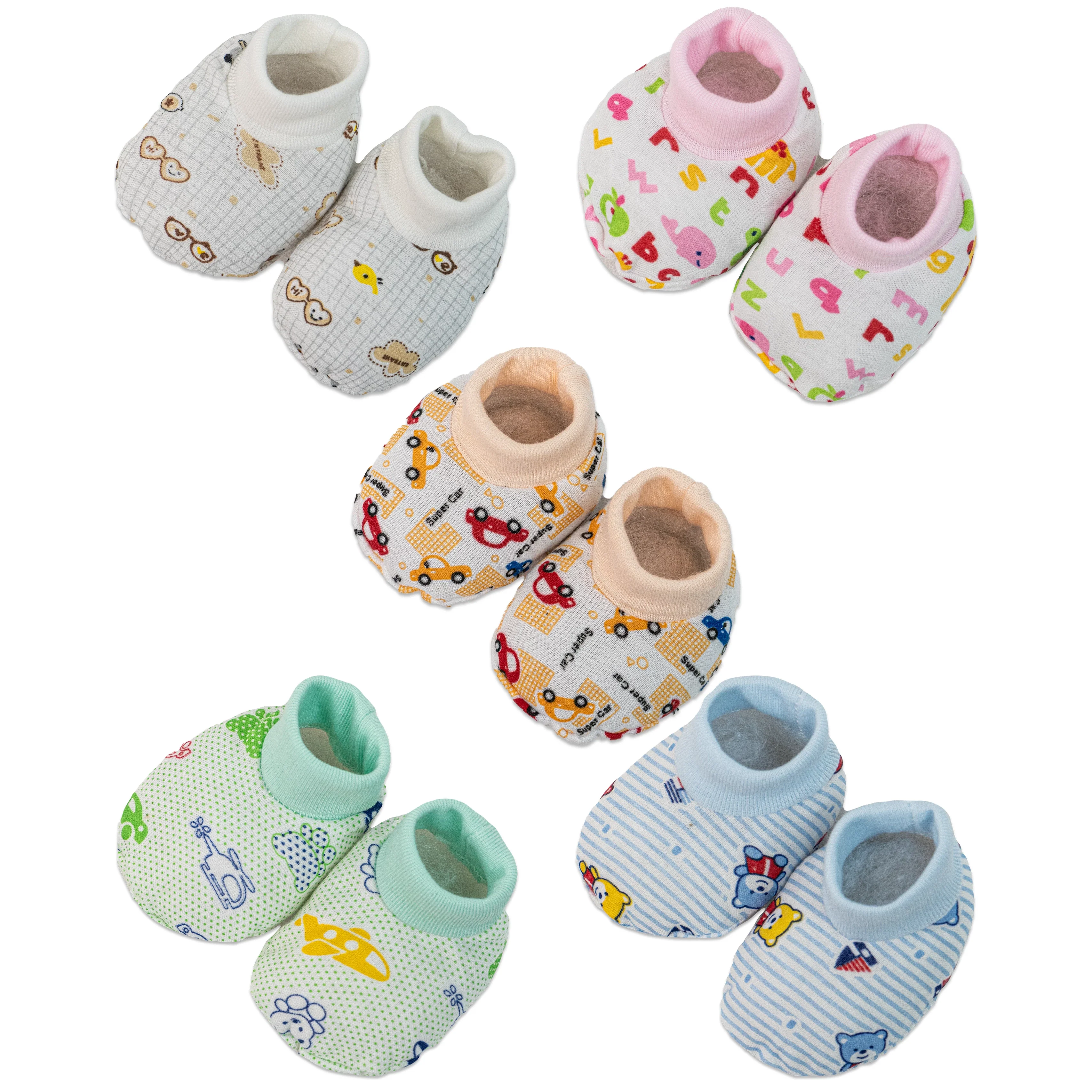 Carter Cotton Booties – Soft and Comfortable for Babies