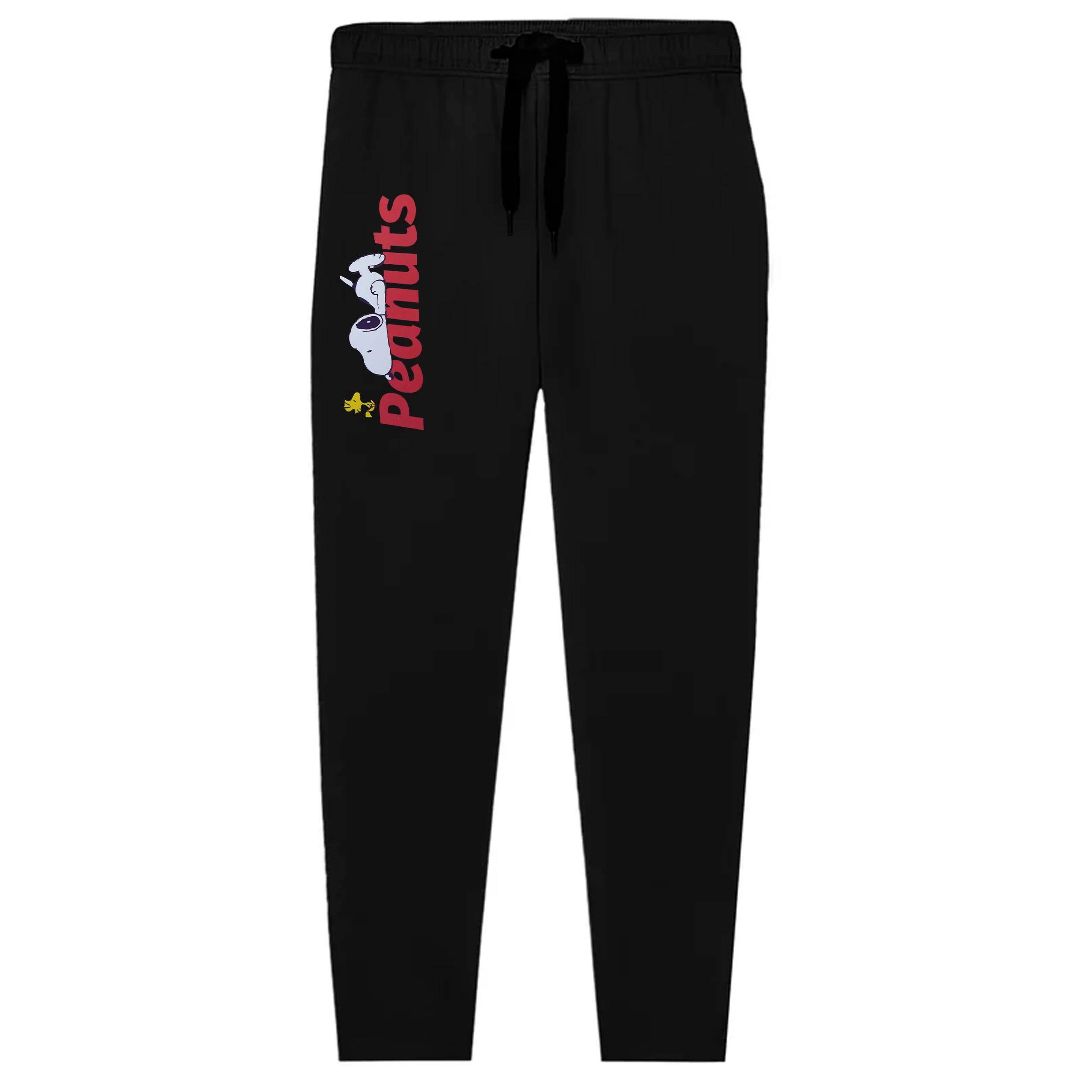 Kids Jersey Cotton Sticker Trousers –  Black