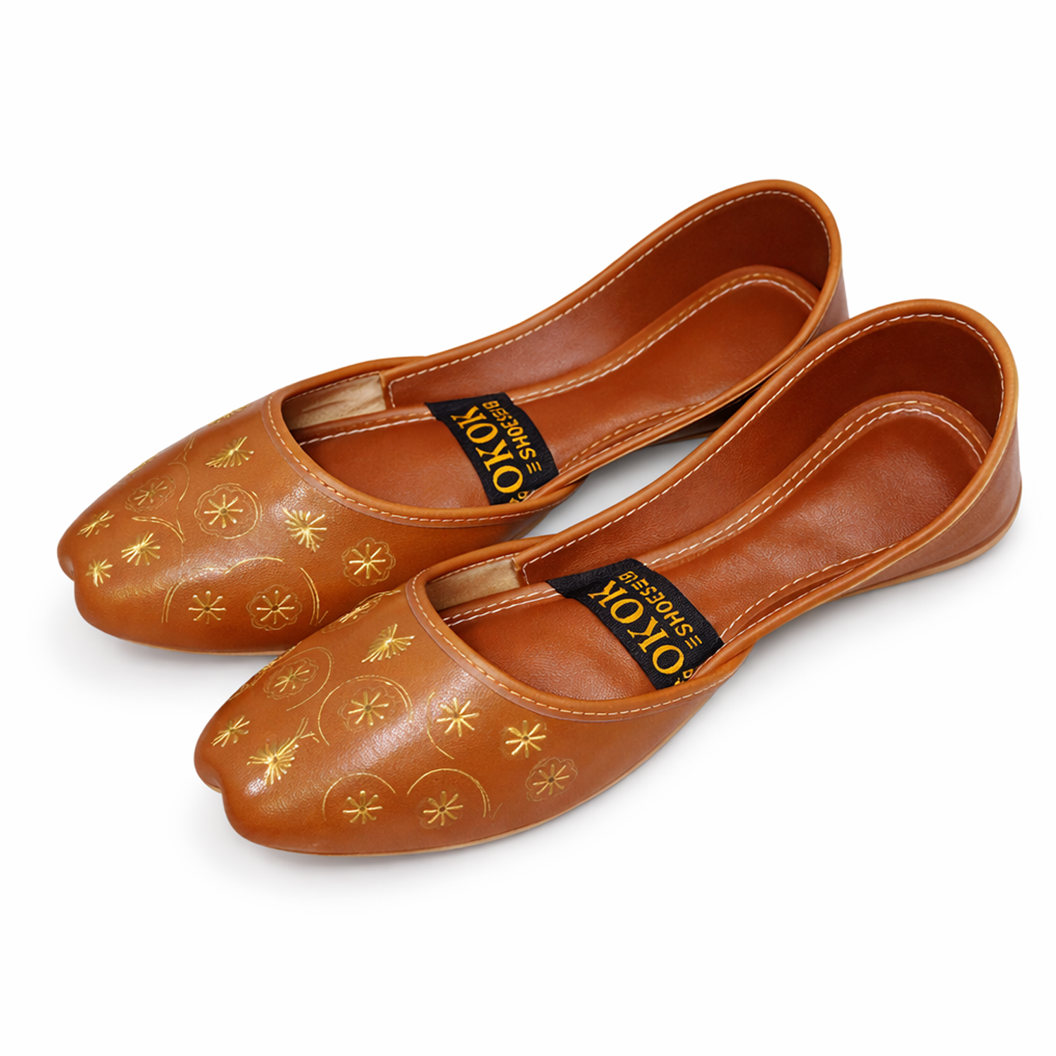 Women Traditional Khussa Shoes – Handmade Embroidered Punjabi Khussa Flats for Women | Wedding & Party Wear