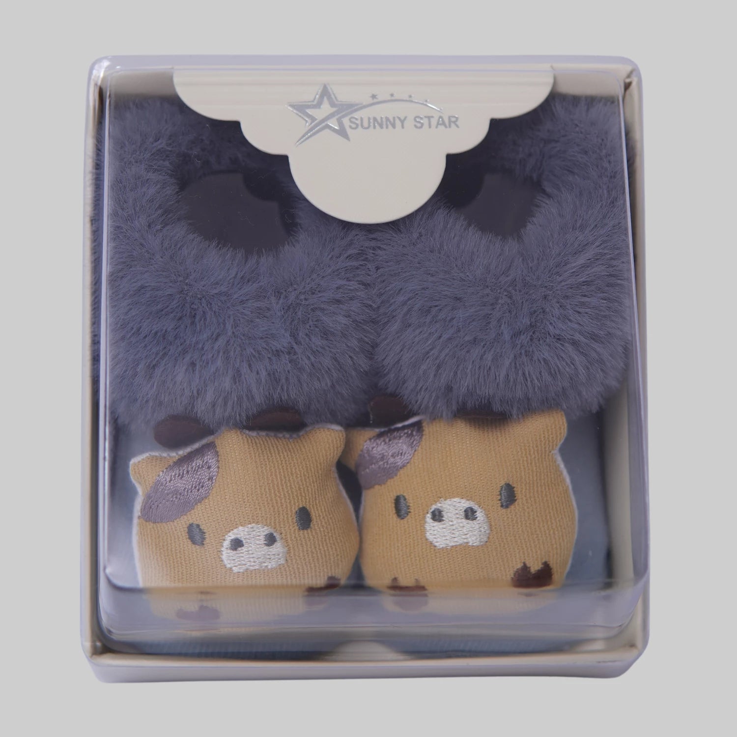 Sunny Star Towel Socks - New Born
