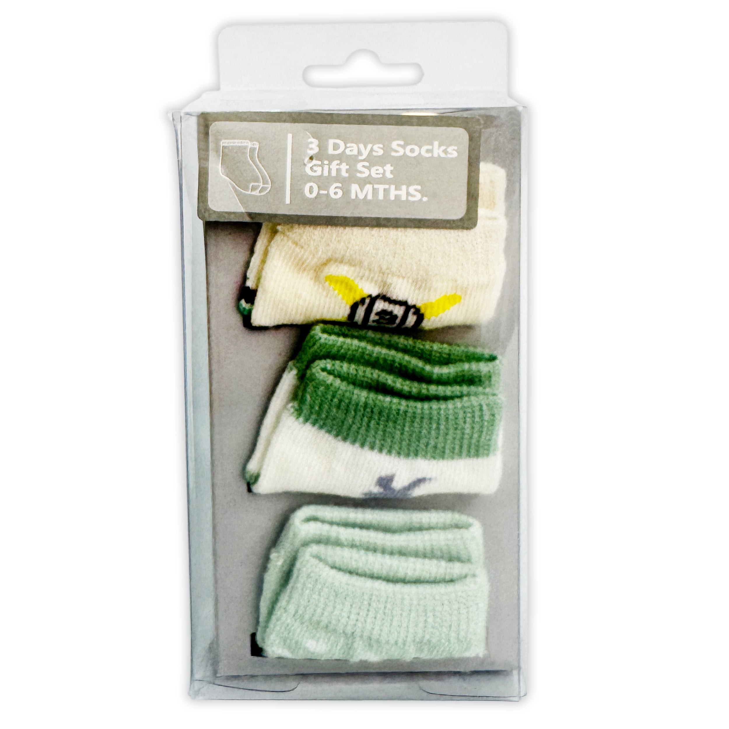 Baby Socks Pack of 3  - Gift Set