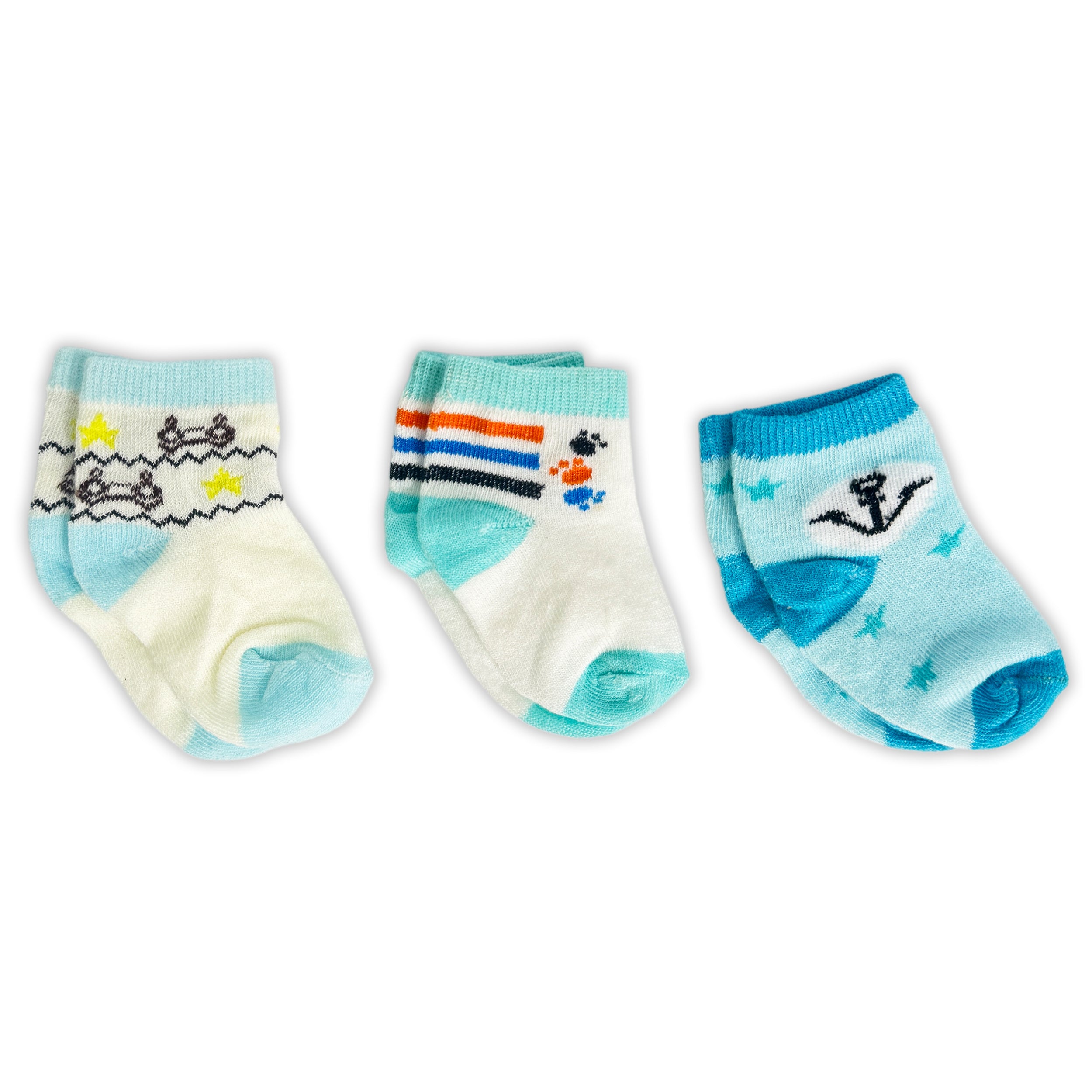 Baby Socks Pack of 3  - Gift Set